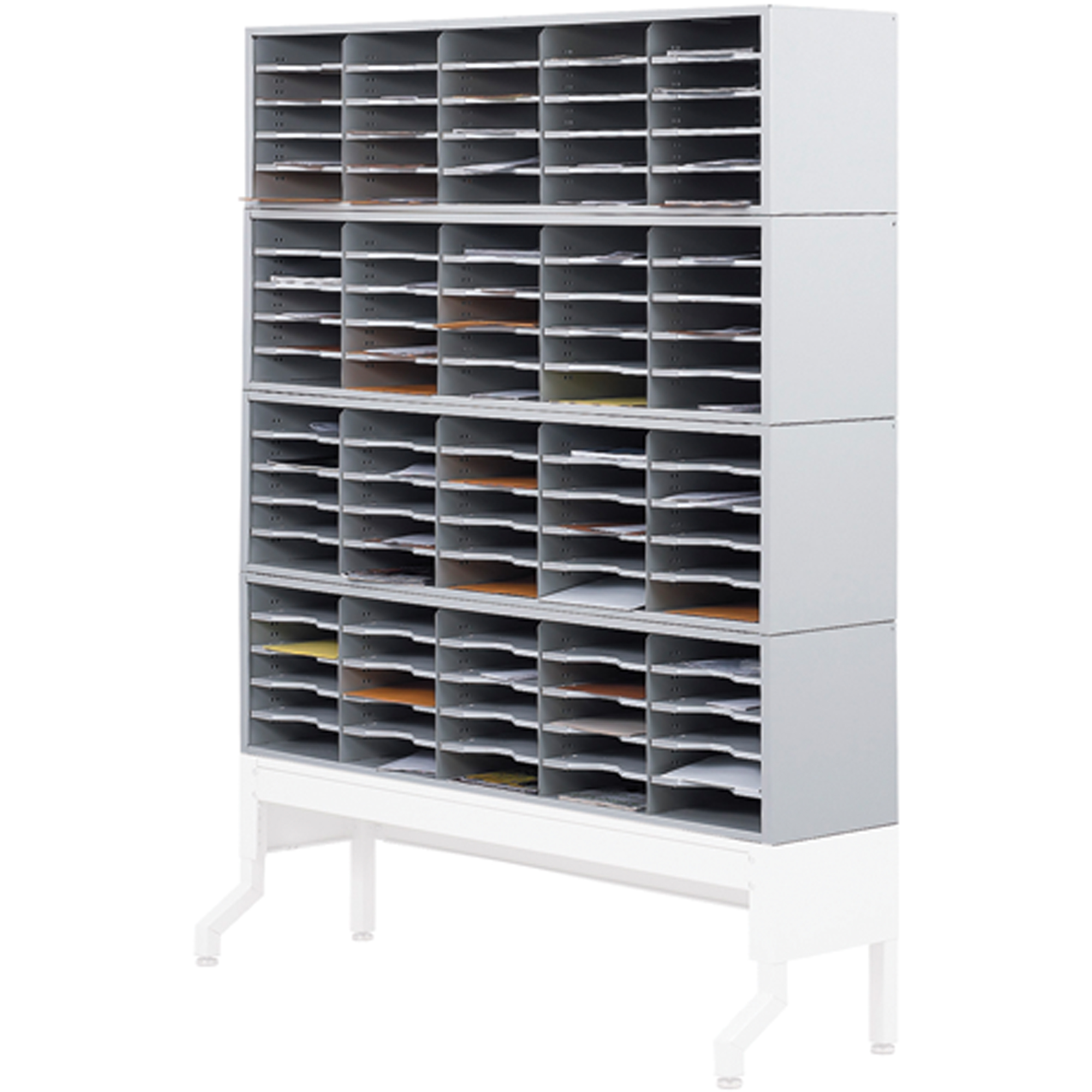 Mobilier E-Z SortMD pour la salle du courrier- Modules trieurs