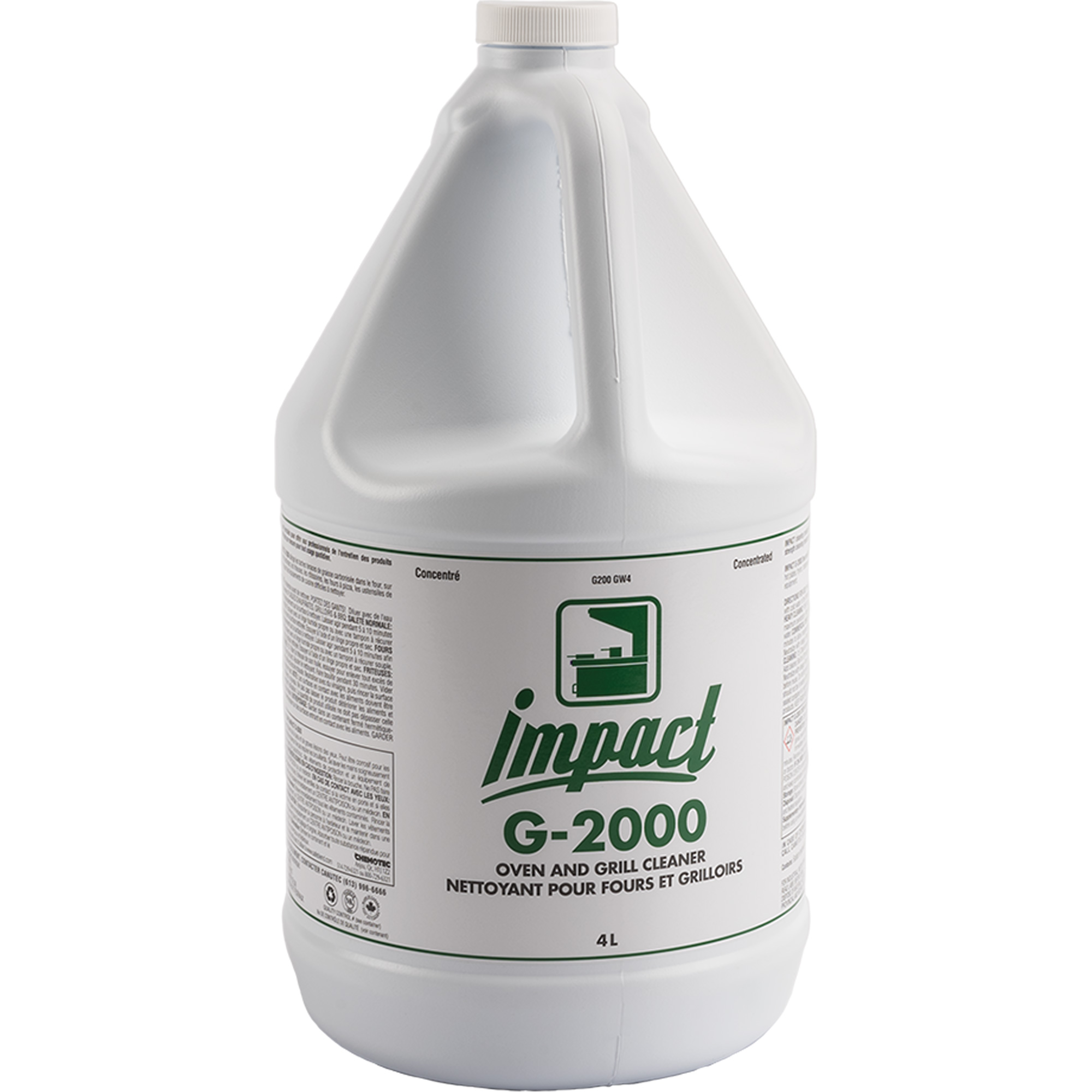 Nettoyant à fours et grilloirs concentré, 4 L, Cruche