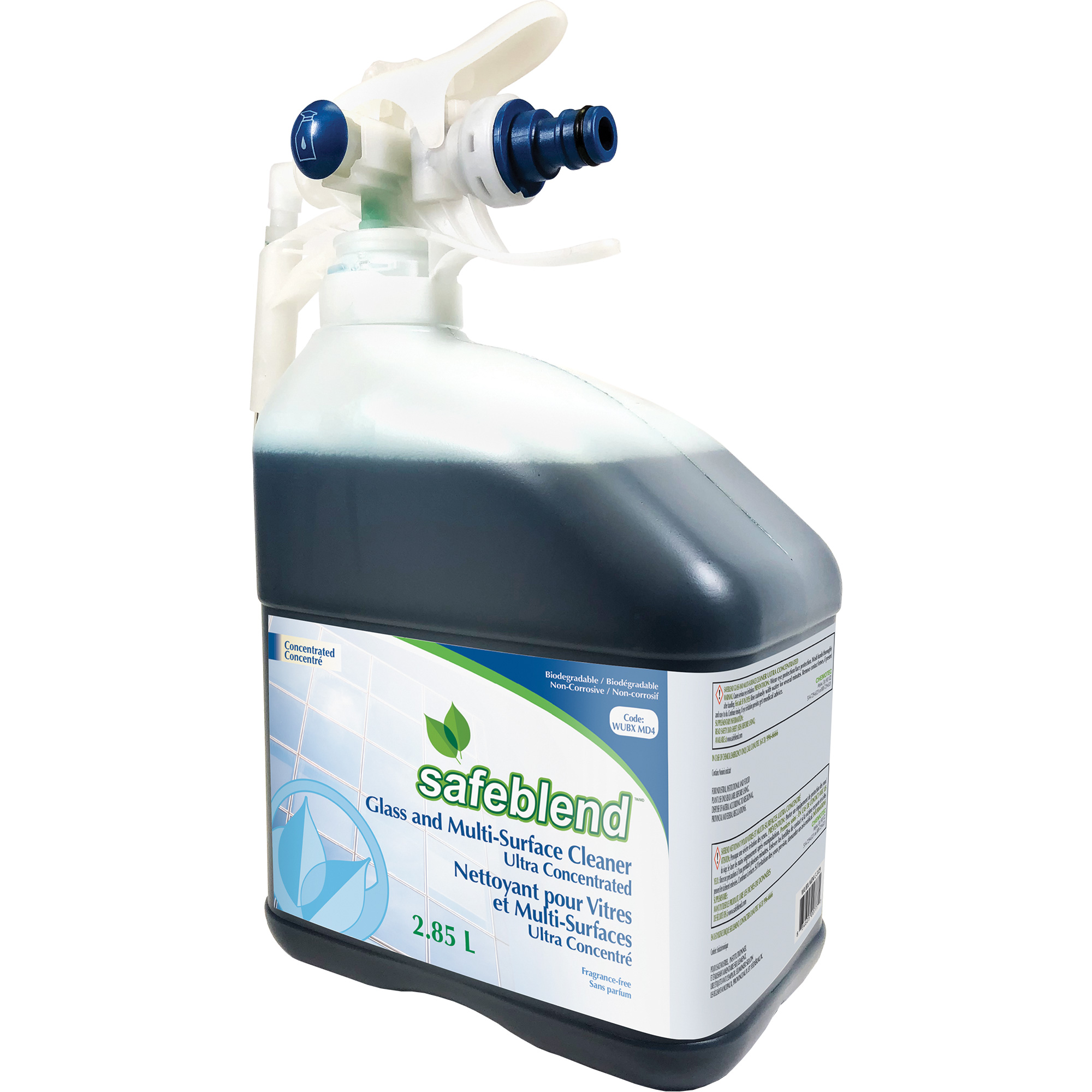 Nettoyant concentré multisurfaces et pour le verre, 2,85 l, Bouteille