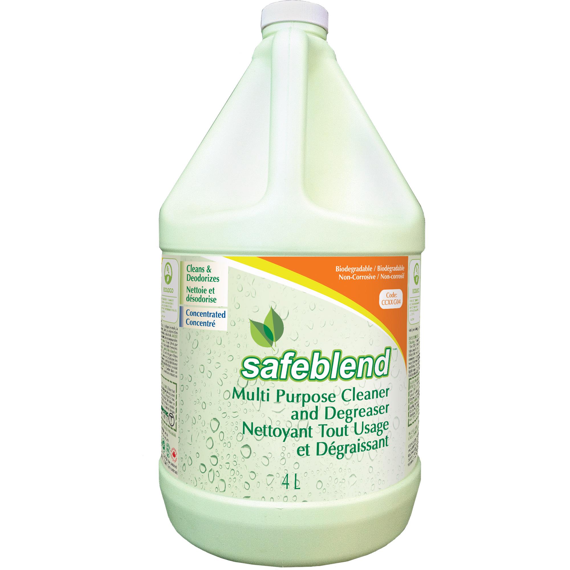 Nettoyant dégraissant d'usage multiple, 4 L, Cruche