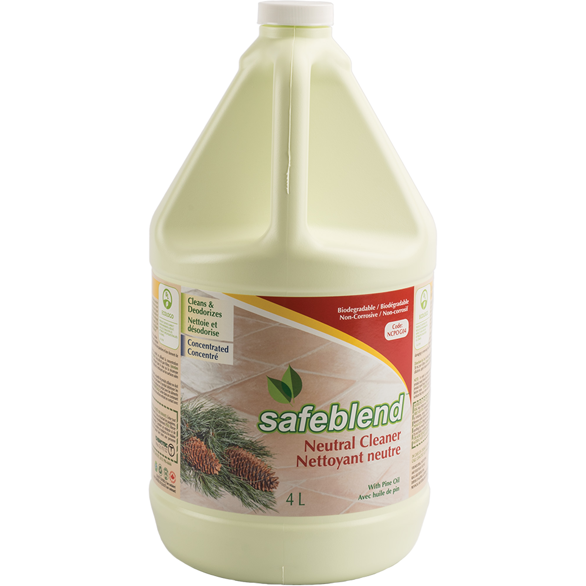 Nettoyant neutre à l'huile de pin, 4 L, Cruche