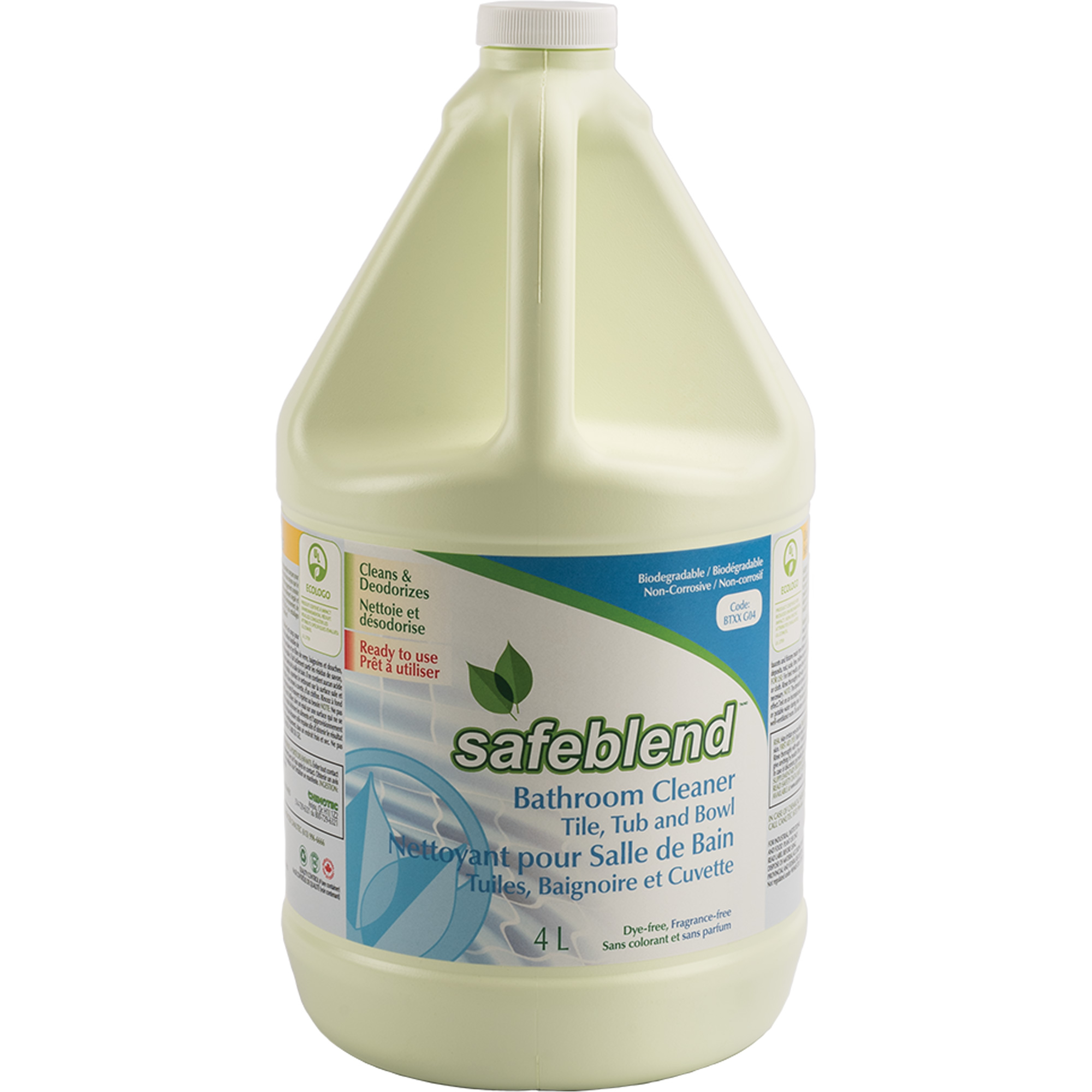Nettoyant pour salle de bain prêt à utiliser, 4 L, Cruche