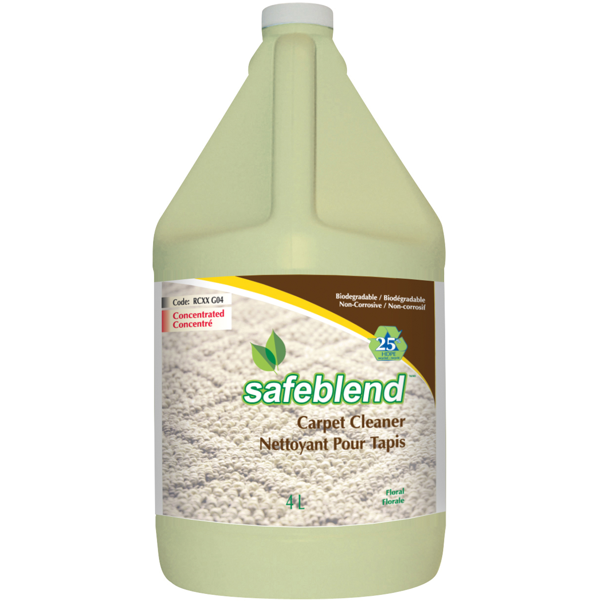 Nettoyant pour tapis, 4 L, Cruche