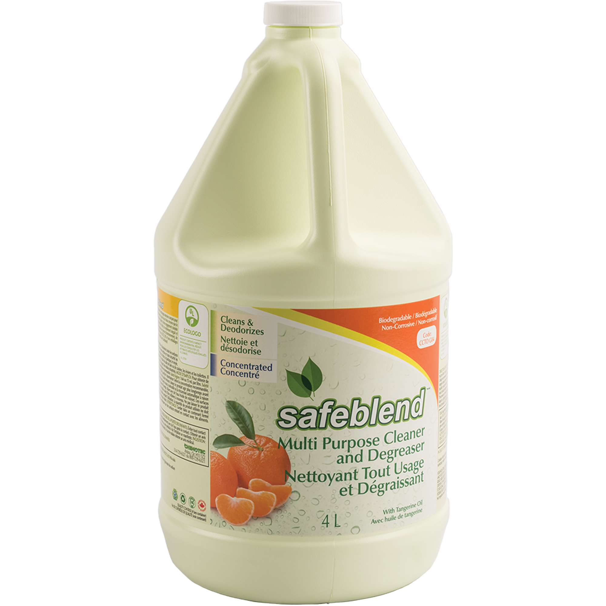 Nettoyant tout usage à l'huile de tangerine, 4 L, Cruche