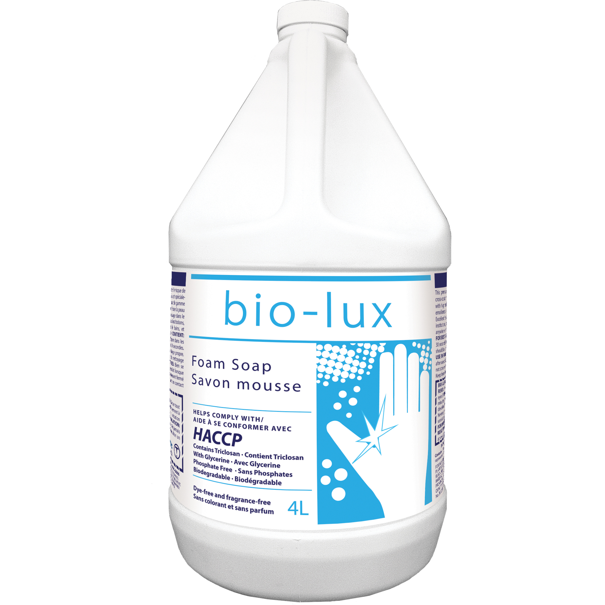 Savon antimicrobien Bio-LuxMD, Mousse, 4 L, Sans parfum