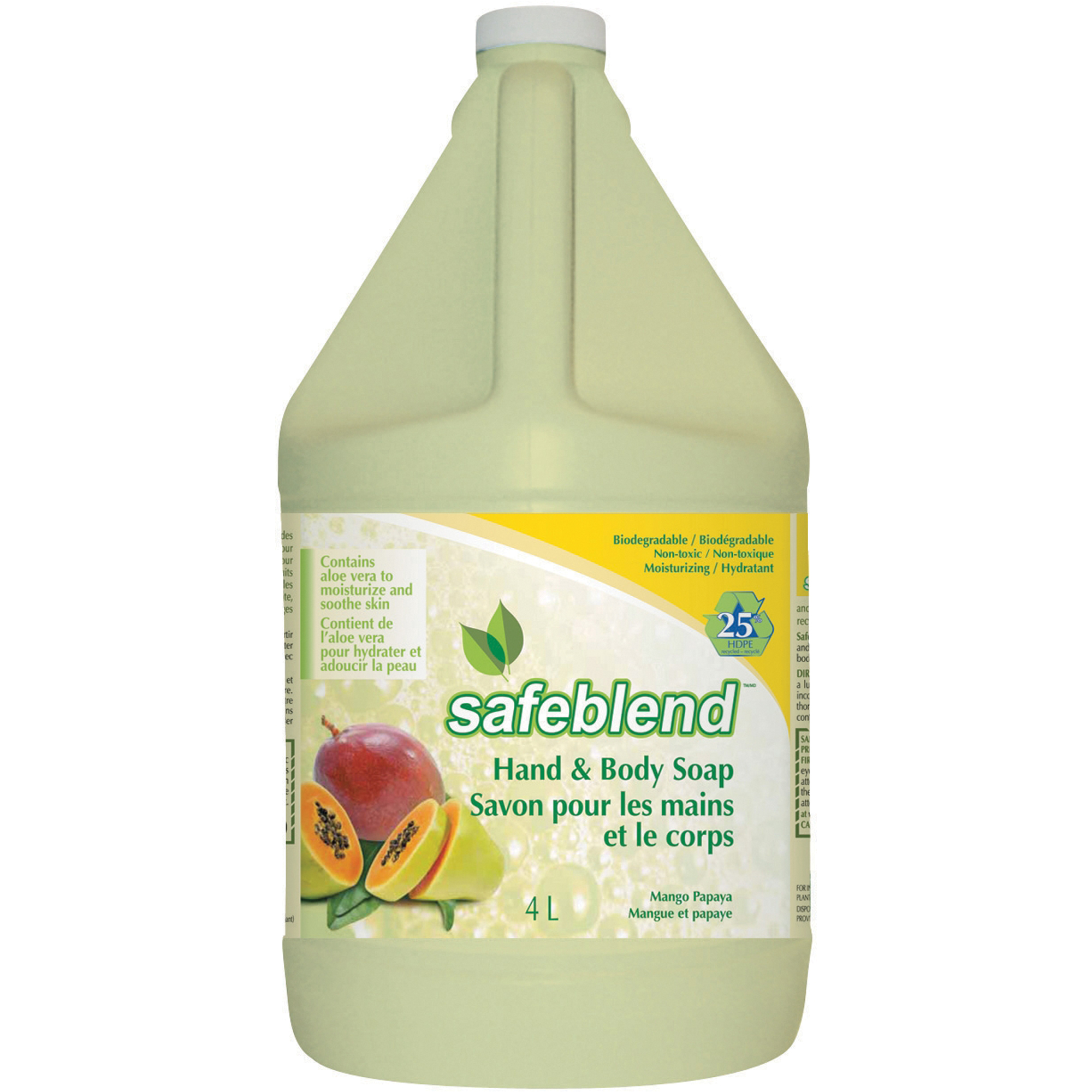 Savon pour les mains & le corps, 4 L, Parfumé, Cruche