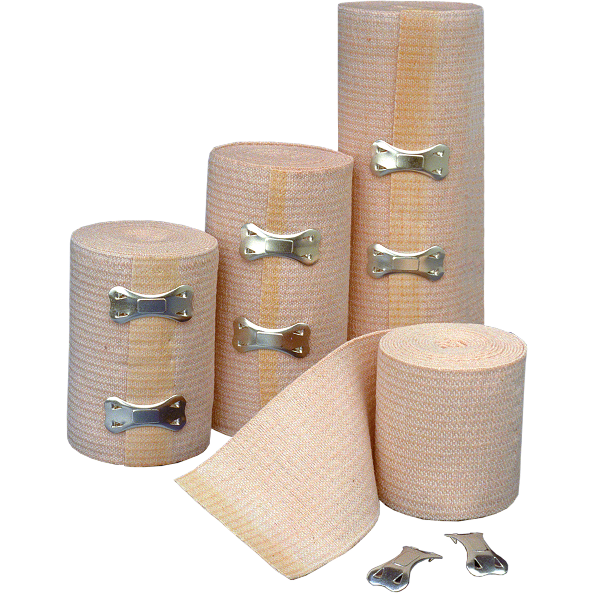 Bandages compressifs a/support élastique, 180" lo x 6" la, Classe 1