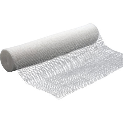 Bandages de gaze, Rouleau, 15' lo x 4" la, Dispositif médical Classe 1