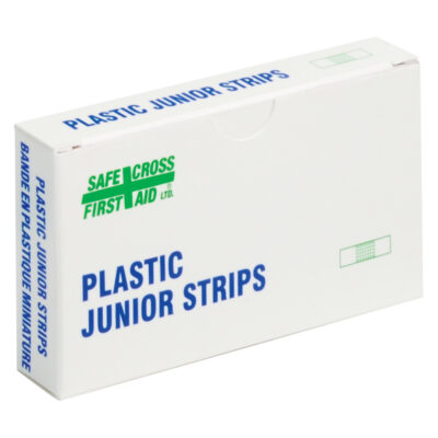 Bandages en bandes Juniors, Rectangulaire/carrée, 1-1/2", Plastique, Non stérile