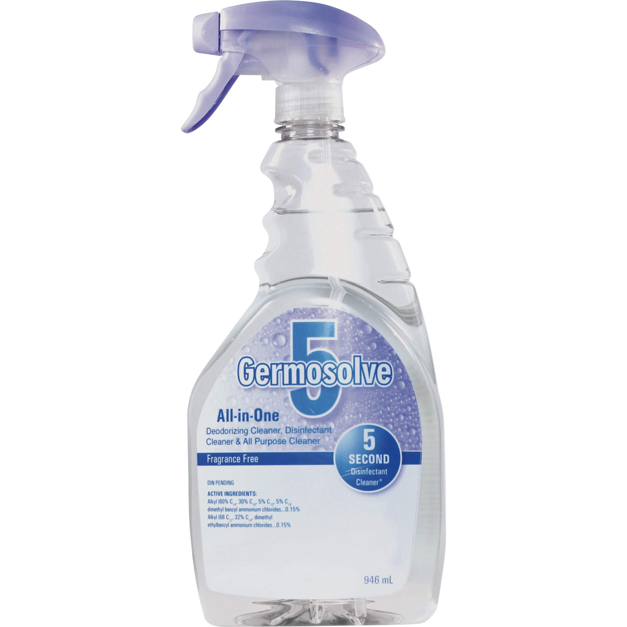 Désinfectant et désodorisant Germosolve 5, 946 ml, Bouteille à gâchette