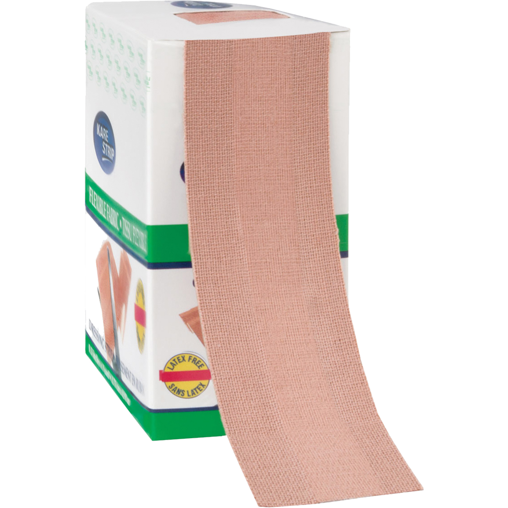 Pansements en bande, Rectangulaire/carrée, Rouleau, Tissu, Non stérile