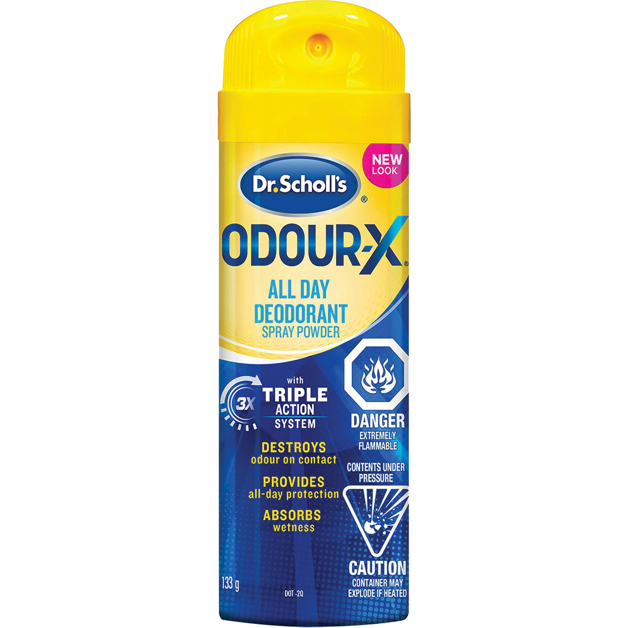 Poudre désodorisante à pulvériser pour les pied Odour DestroyersMD Dr. Scholl'sMD