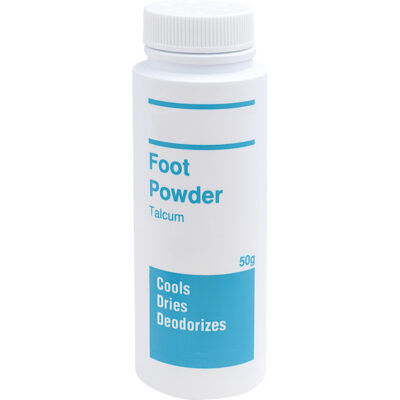 Poudre pour les pieds