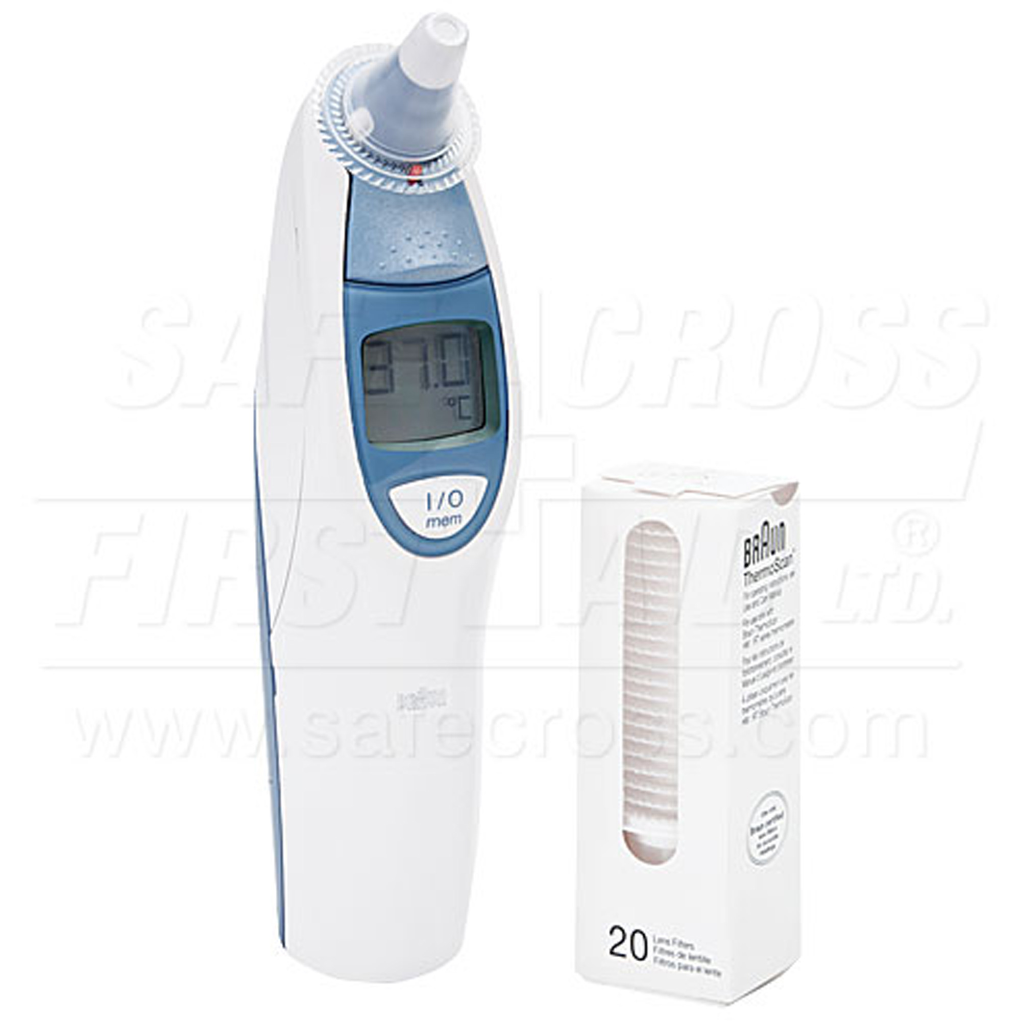 Thermomètre pour l'oreille, Numérique