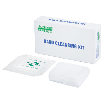 Trousse de nettoyage des mains, Serviette
