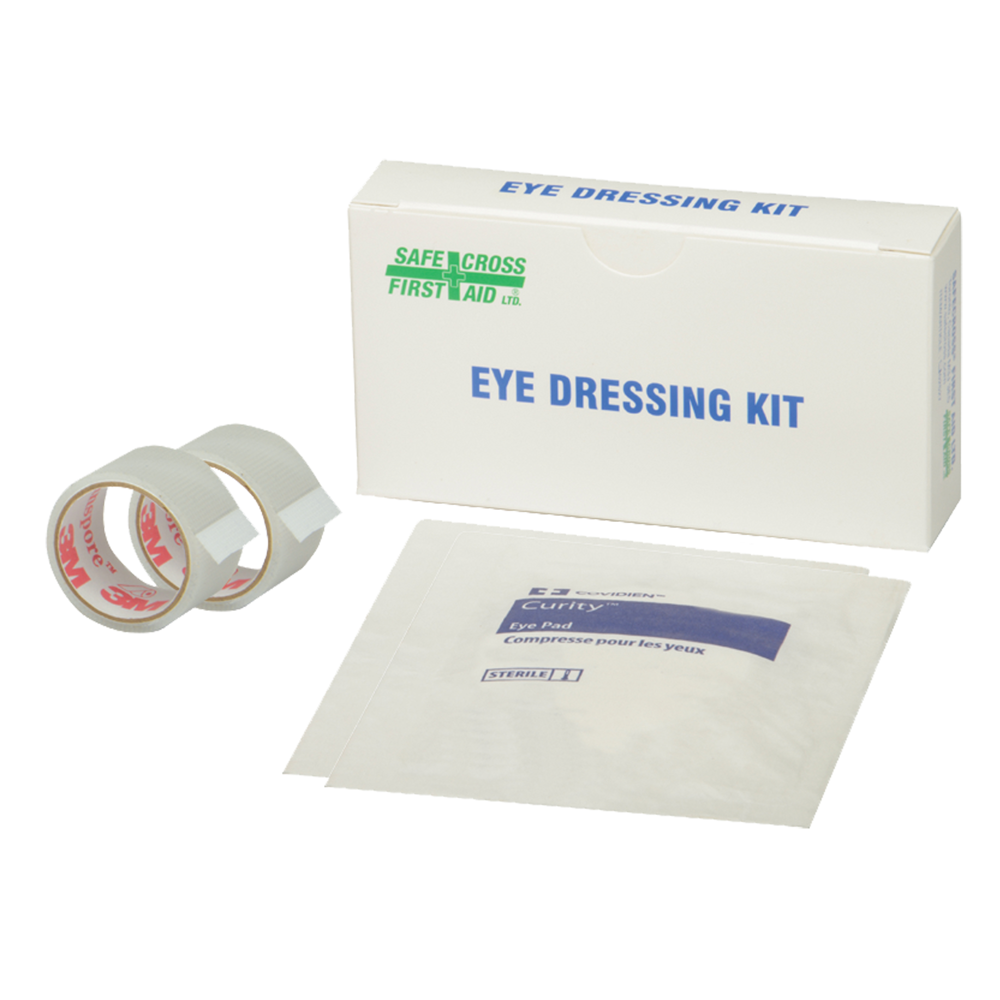 Trousse de pansements (2 tampons & ruban), Oculaire, Classe 1