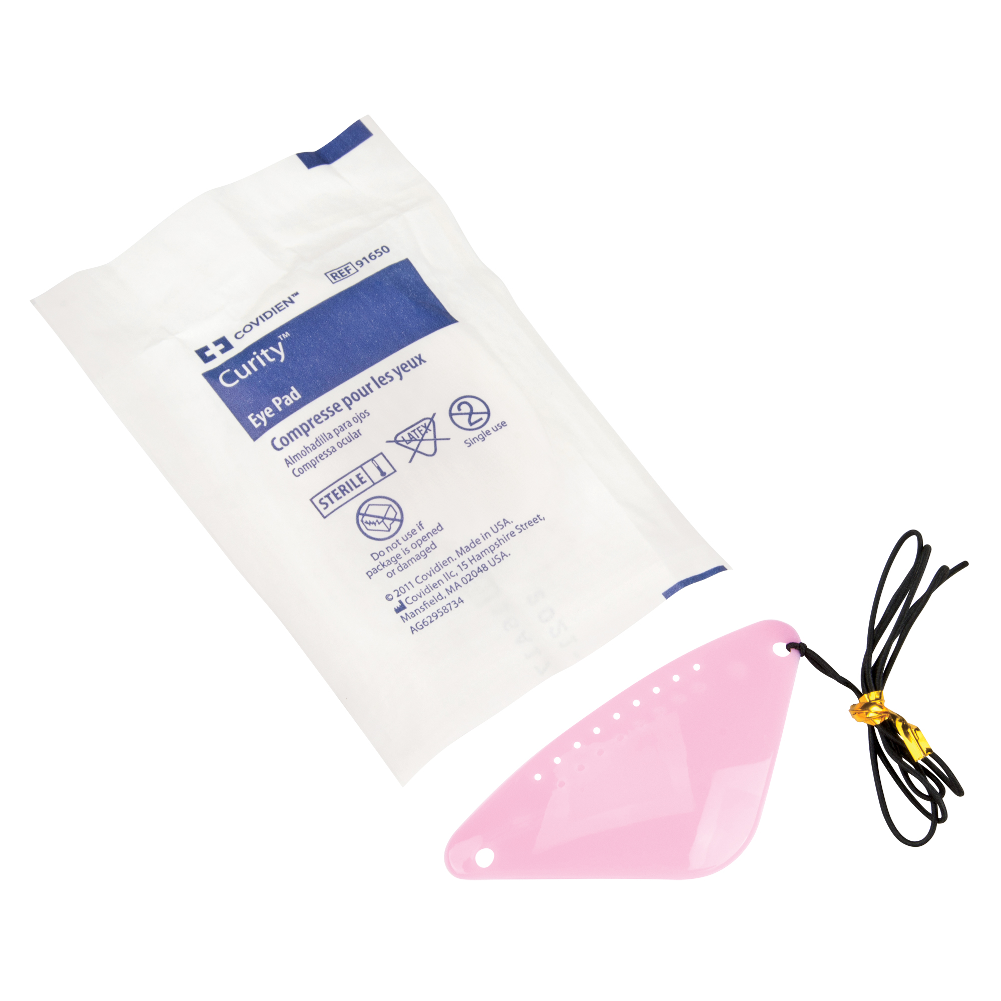 Trousse de pansements (tampon & protecteur), Oculaire, Classe 1