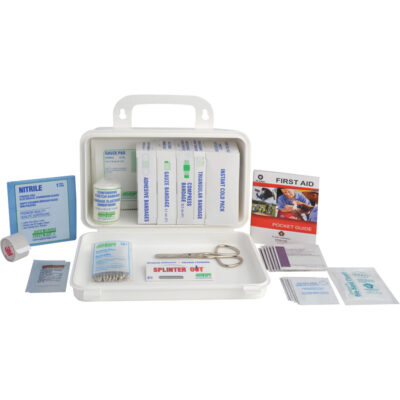 Trousse spécialisée pour l'Ontario - Trousse de premiers soins pour camion, Dispositif médical Classe 1, Boîte en métal