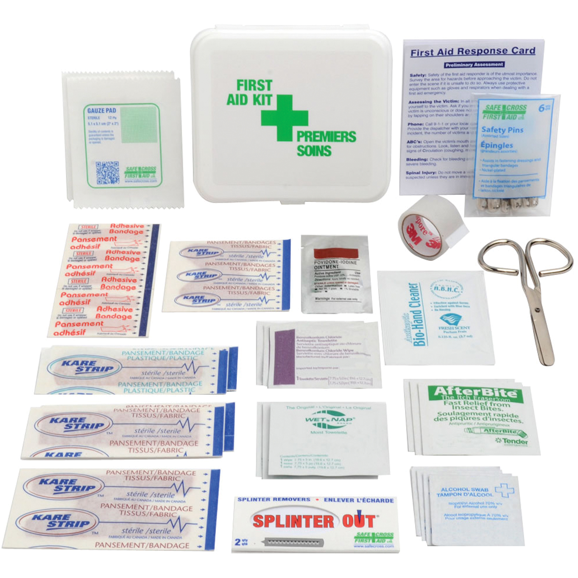 Trousses de premiers soins promotionnelles, Dispositif médical Classe 1, Boîte en plastique