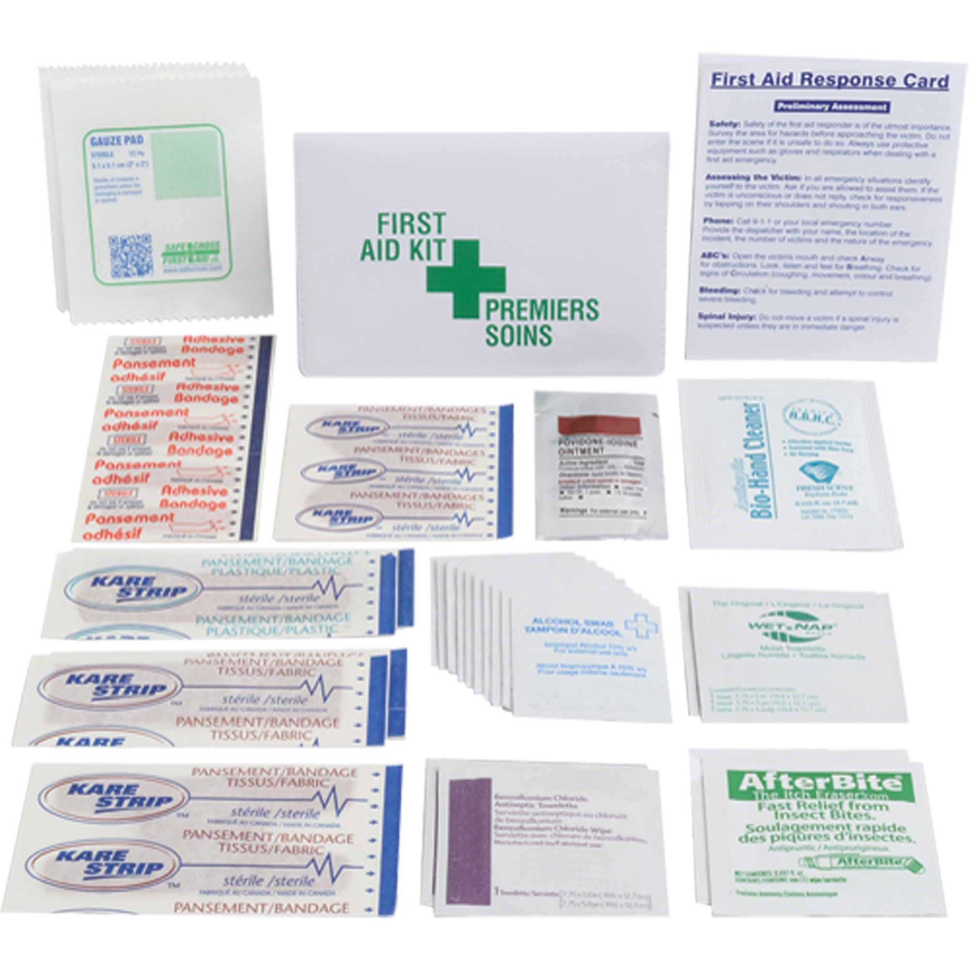 Trousses de premiers soins promotionnelles, Dispositif médical Classe 1, Portefeuille