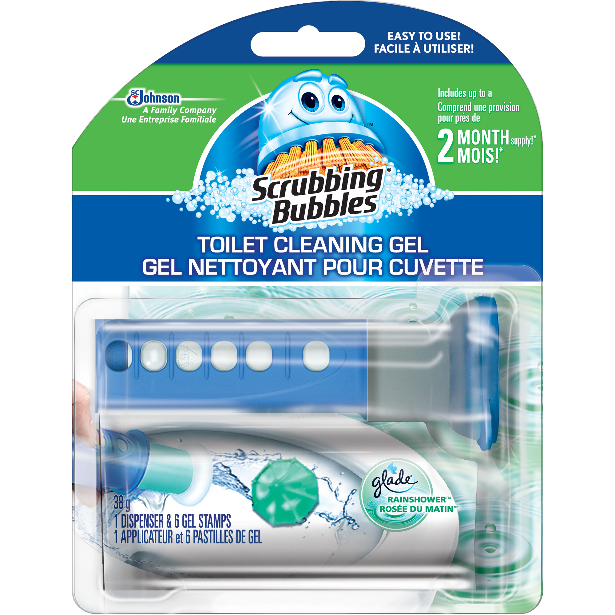 Gel nettoyant pour cuvettes Scrubbing BubblesMD, 38 g, Tampon