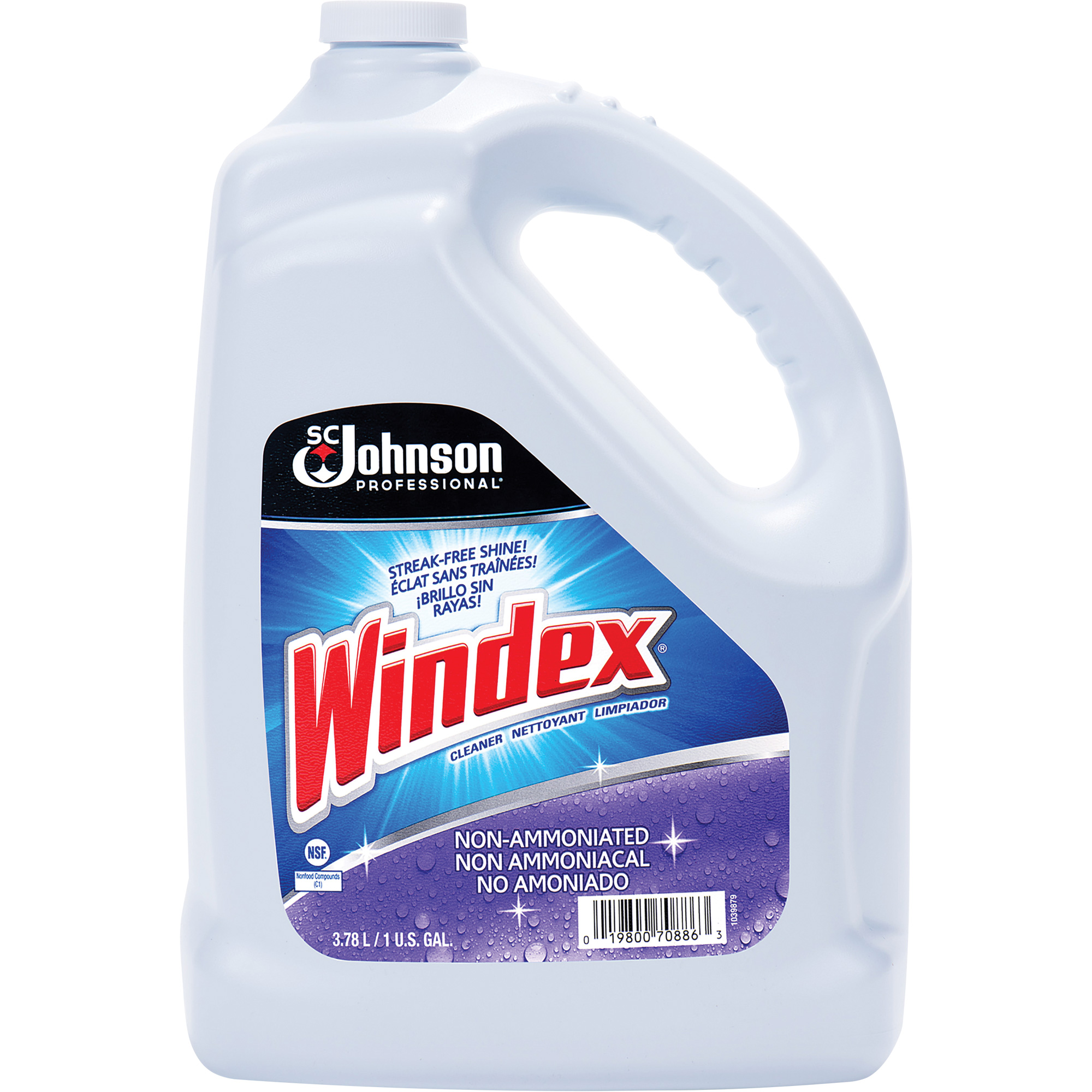 Nettoyant multi-surface non ammoniacé de WindexMD, 3,8 L, Cruche