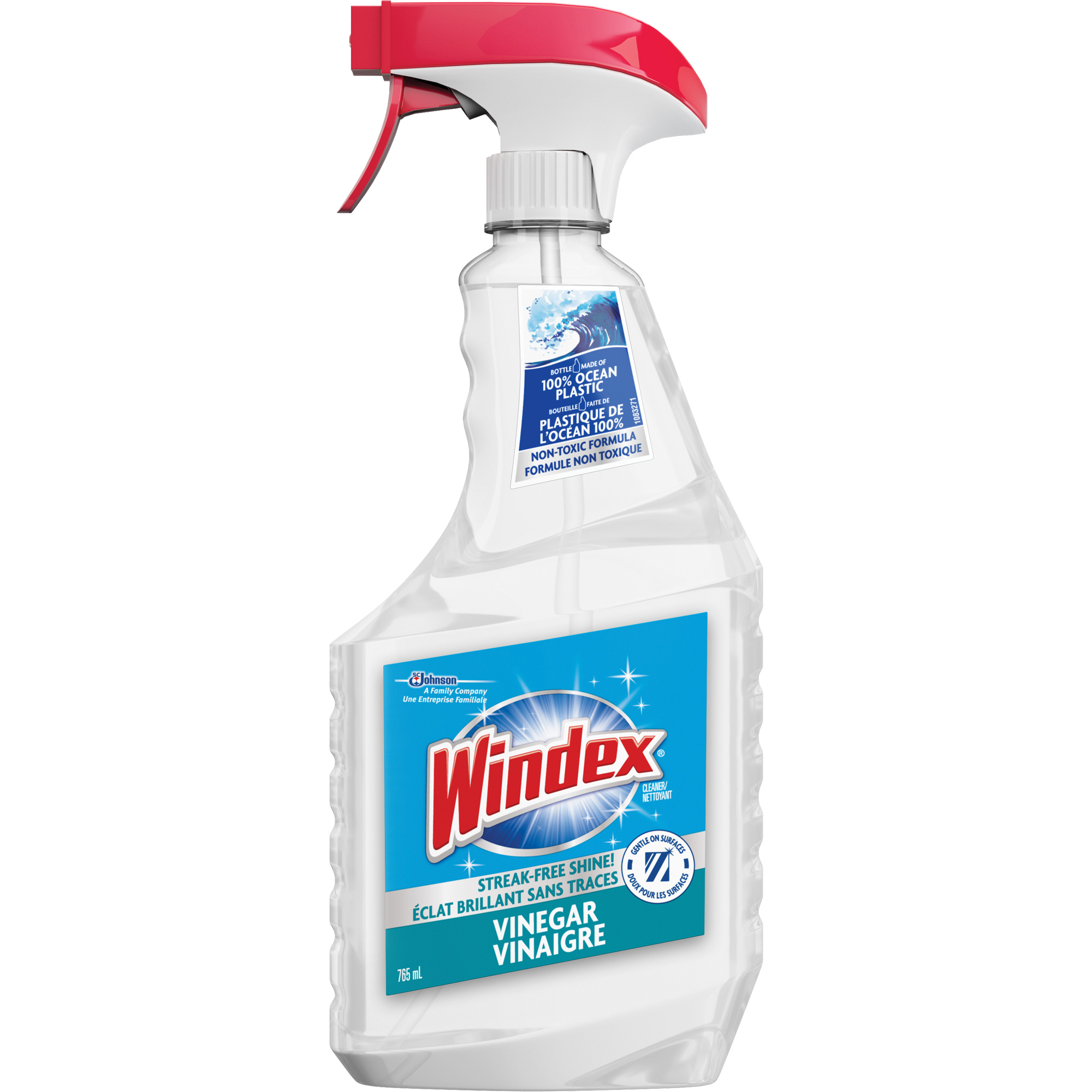 Nettoyant multisurfaces avec vinaigre de WindexMD, 765 ml, Bouteille à gâchette