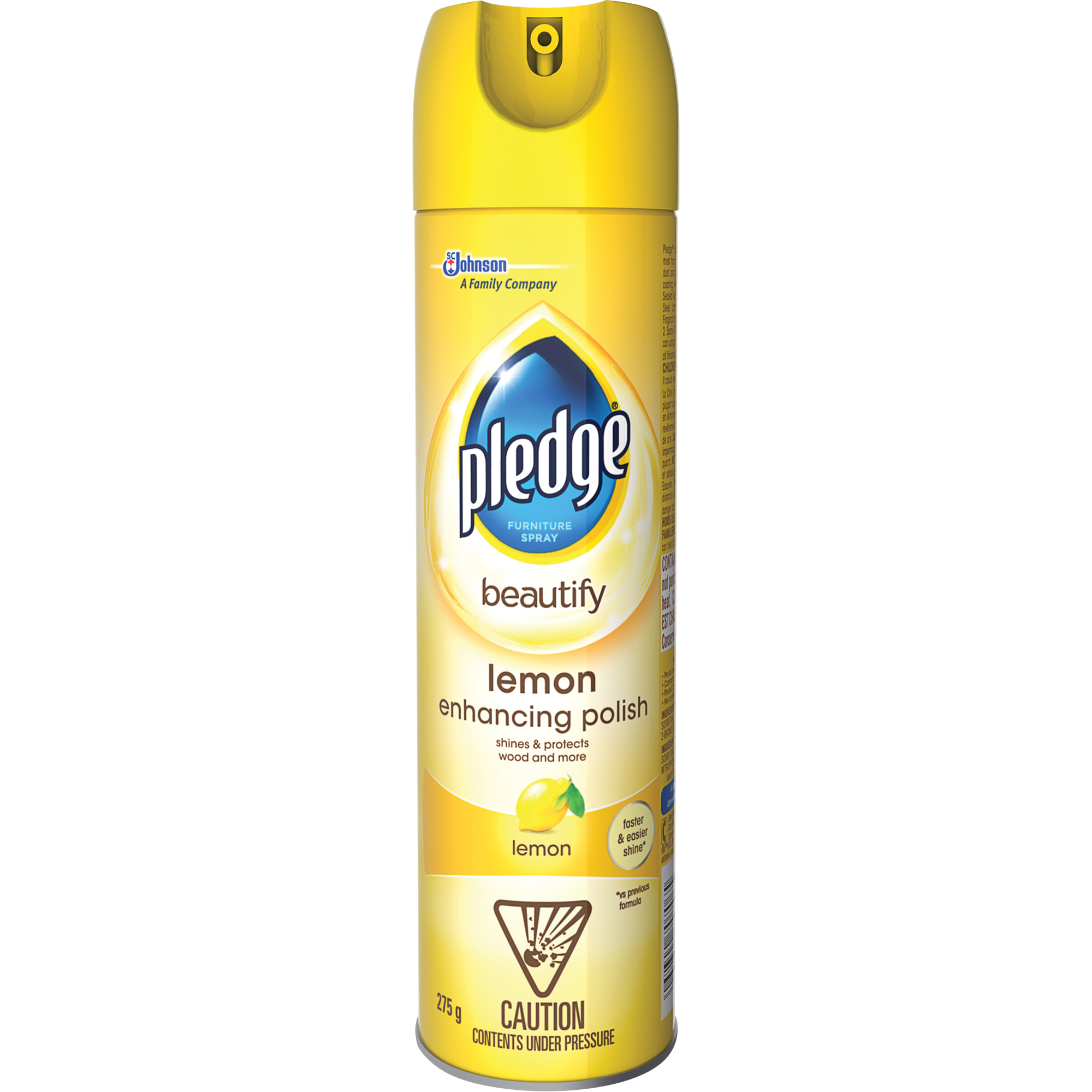 Polis à meubles PledgeMD, 275 g, Canette aérosol