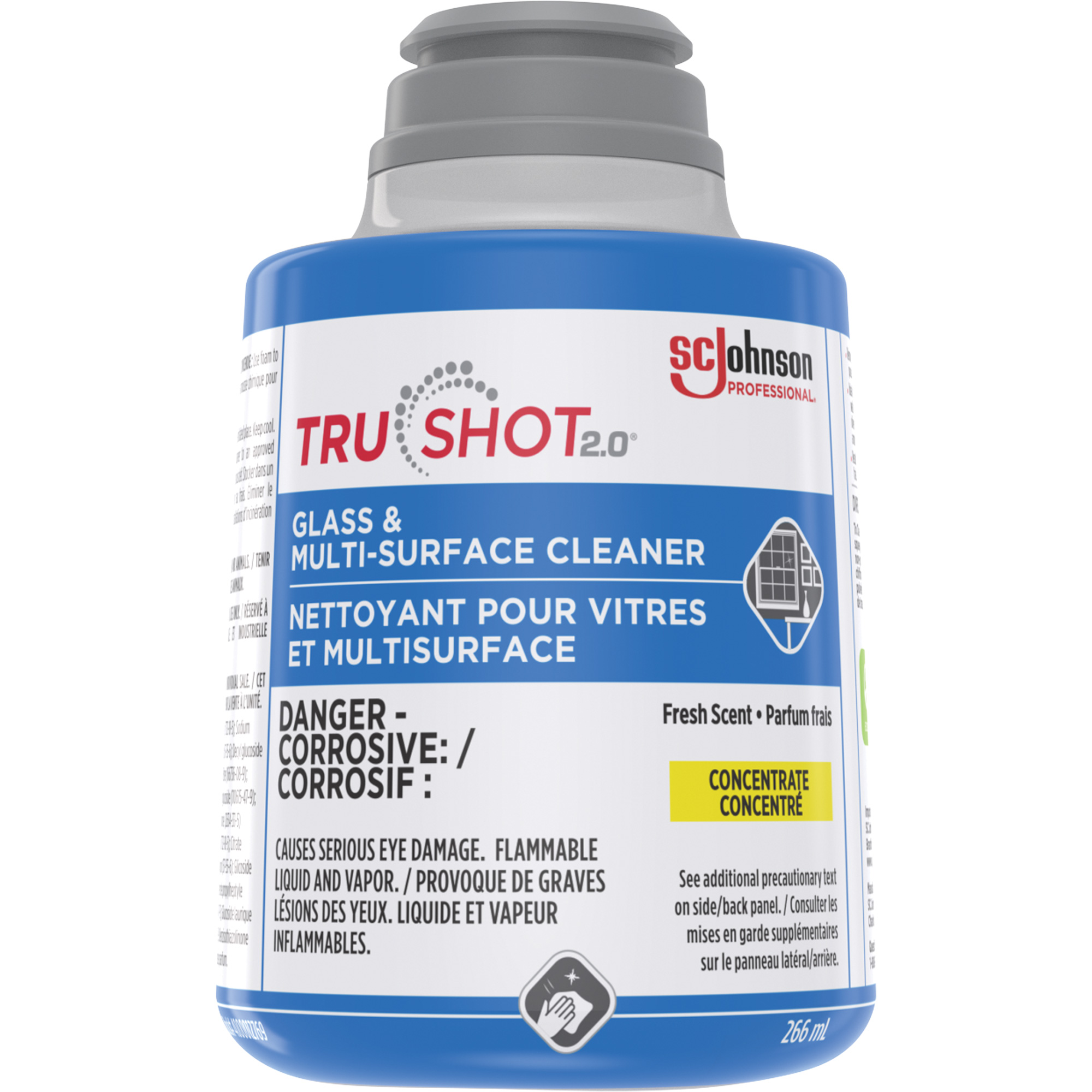 Nettoyant pour le verre et multisurface TruShot 2.0MC, 266 ml, Bouteille à gâchette