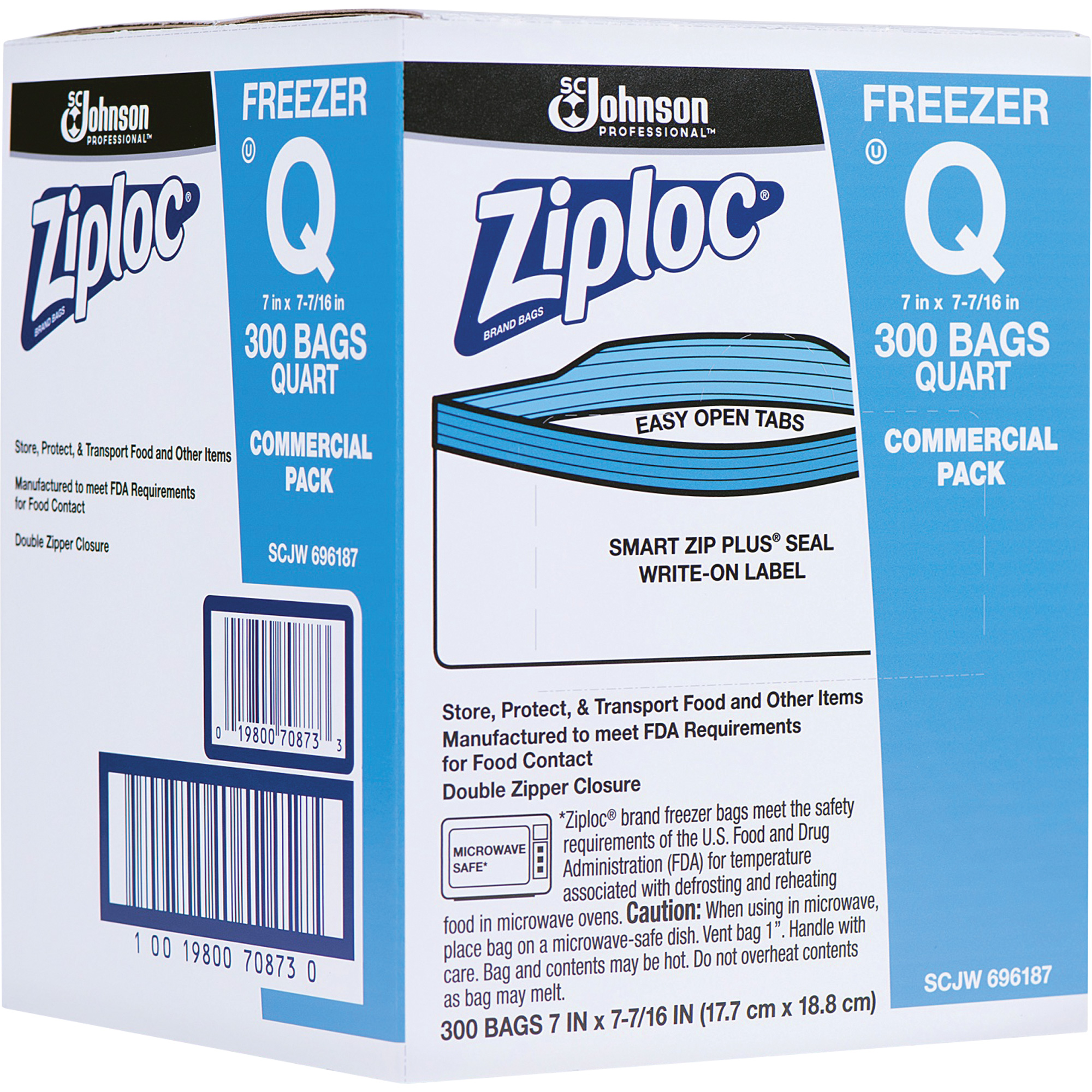 Sacs de congélation ZiplocMD