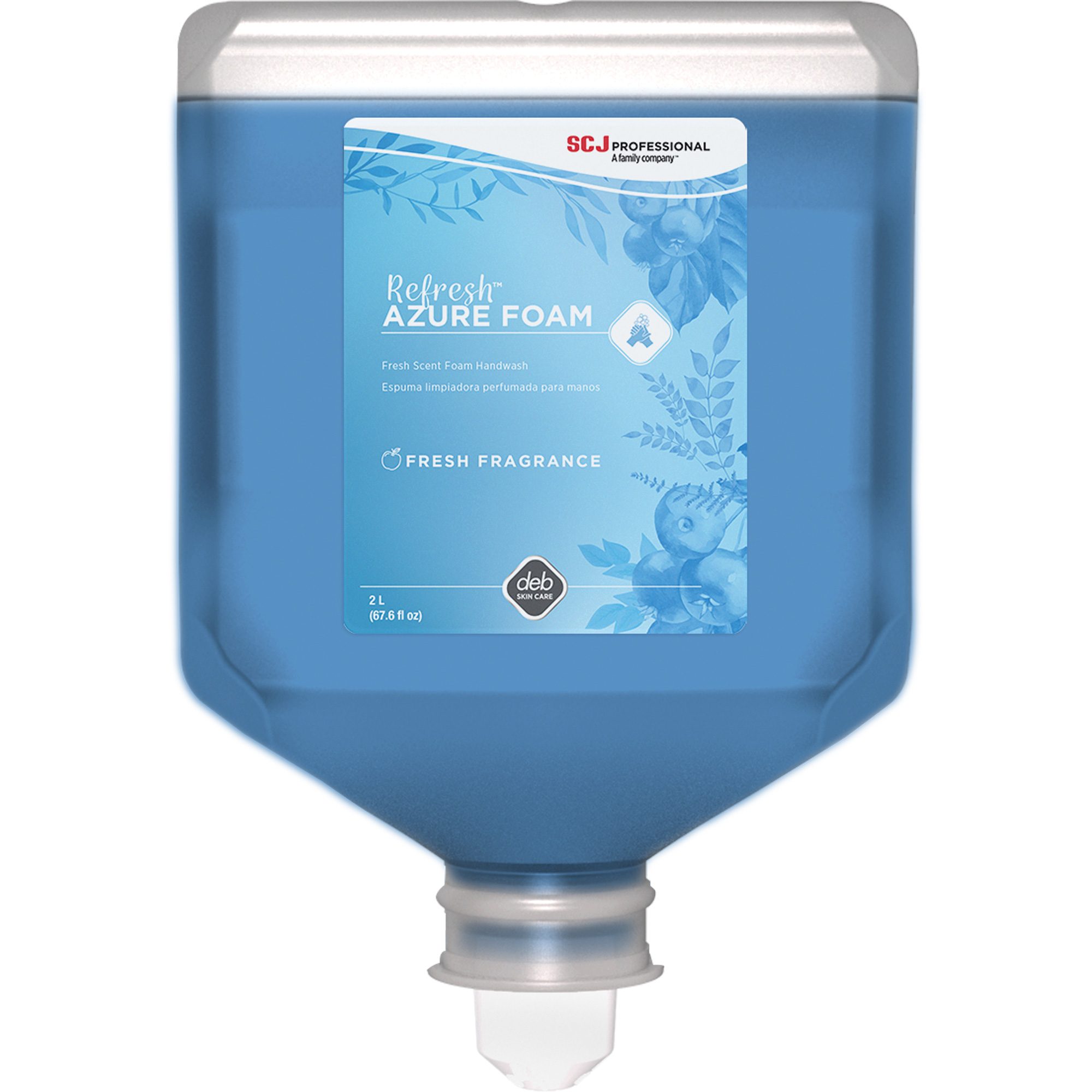 Savon à mains RefreshMC Azure, Mousse, 2 L, Parfumé