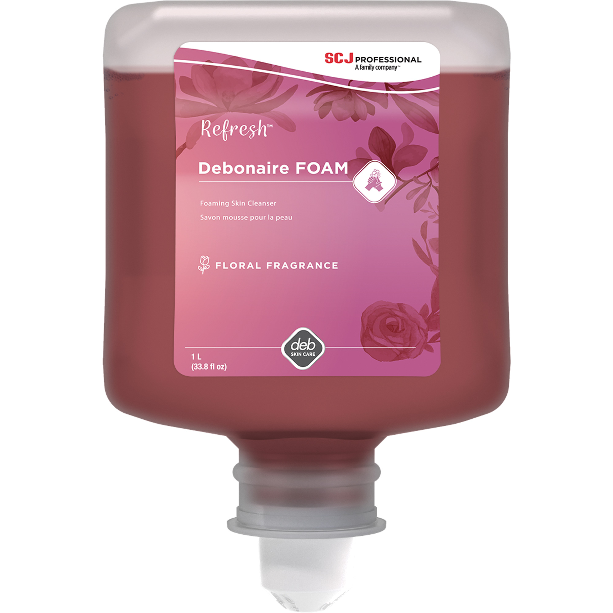 Savon à mains RefreshMC Debonaire, Mousse, 1 L, Parfumé
