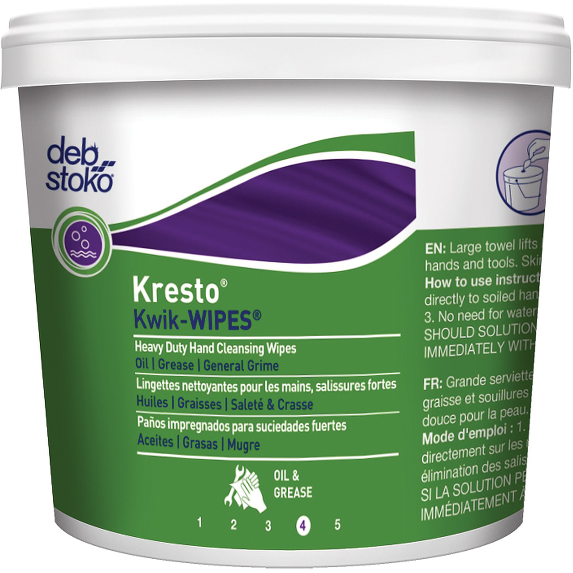 Serviettes KrestoMD Kwik-WipesMD, 130 lingettes, 12" x 10"