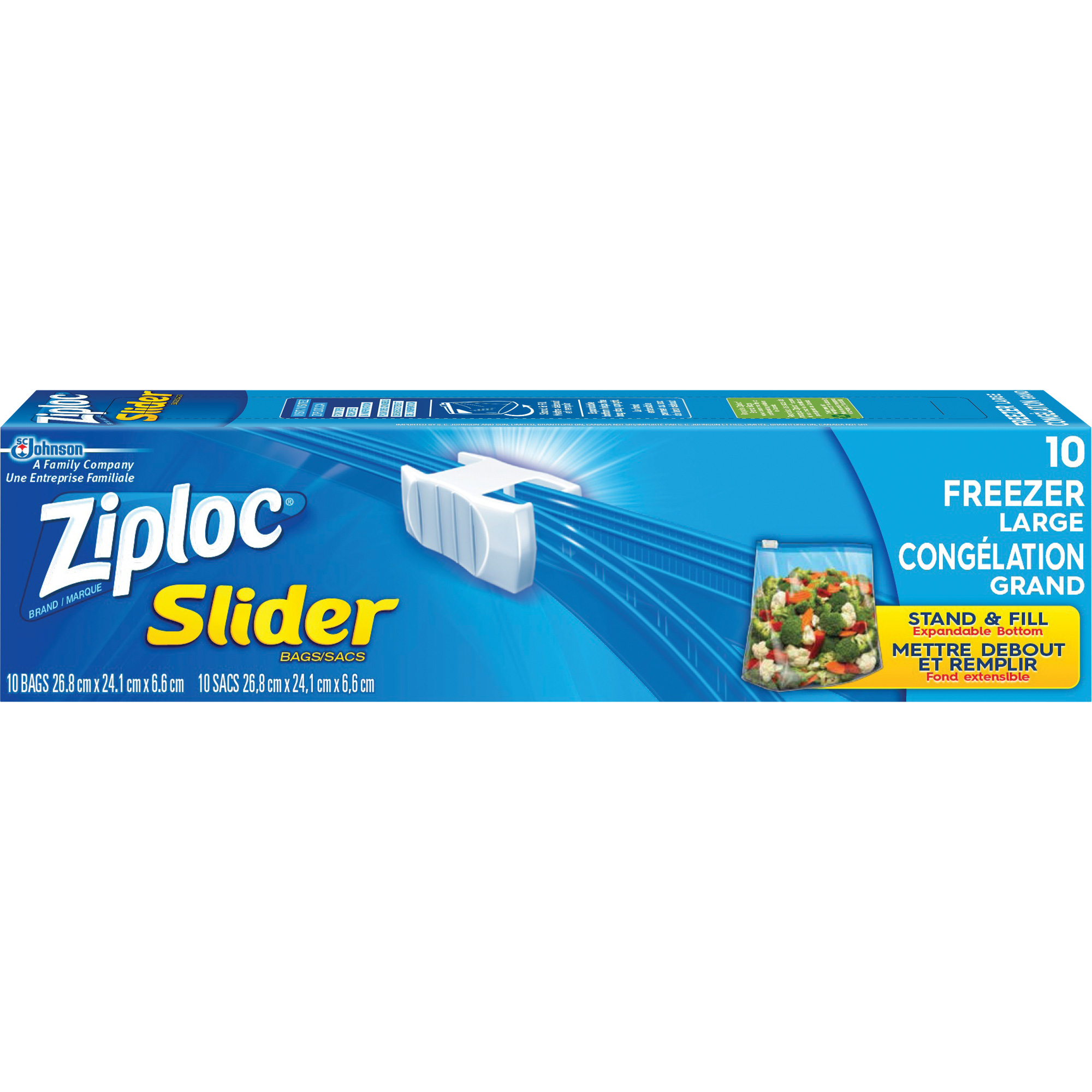 Sacs de congélation à glissière ZiplocMD