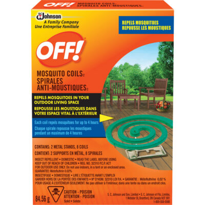 Spirales antimoustiques Off!, Sans DEET, Spirale,