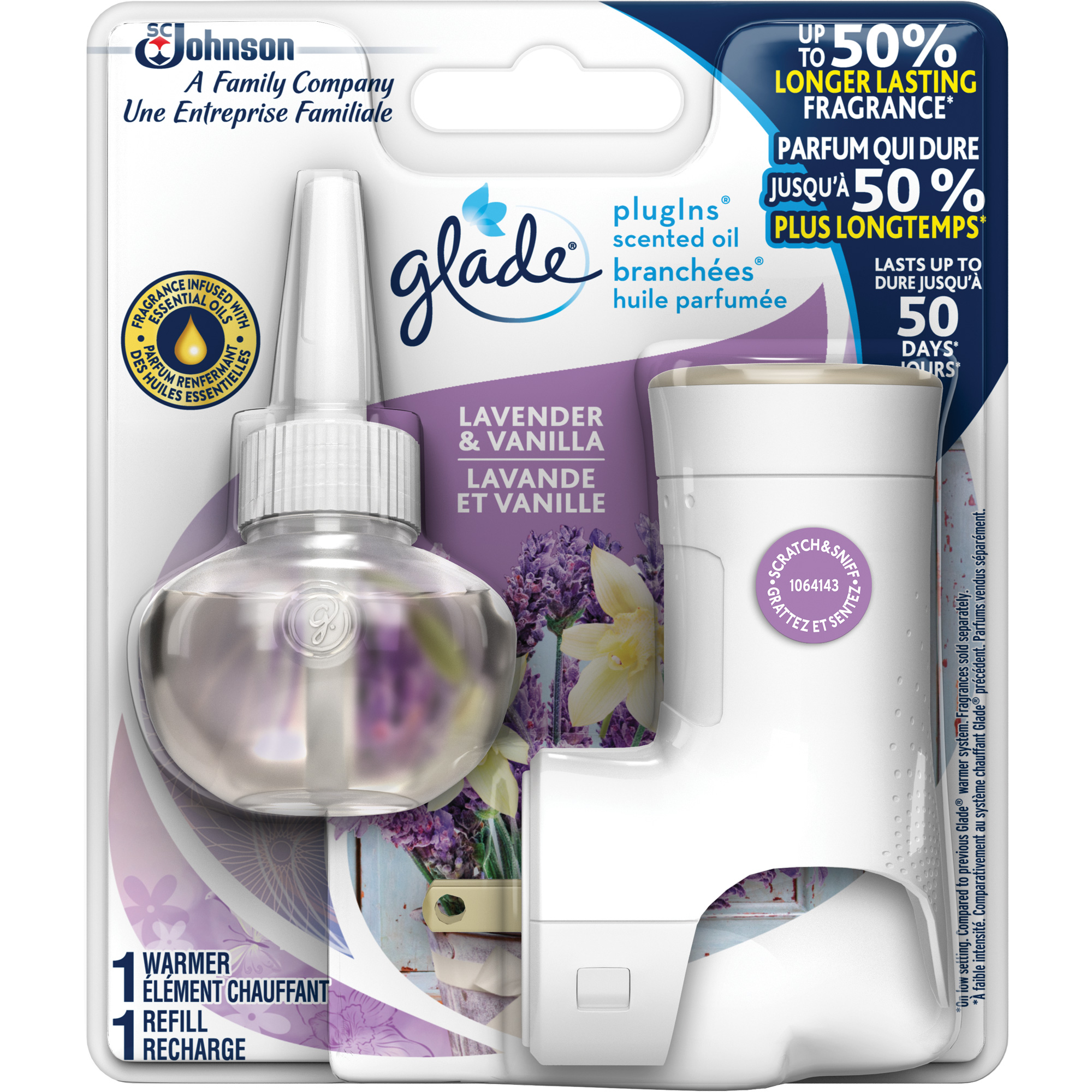 Trousse de démarrage GladeMD BranchéesMD huile parfumée
