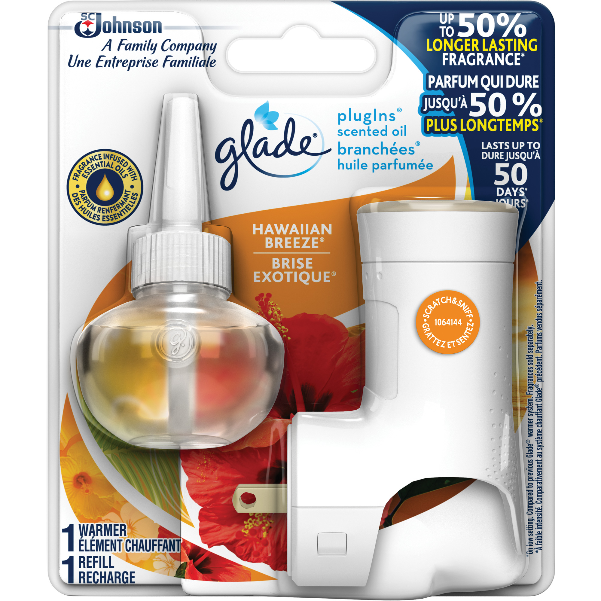 Trousse de démarrage GladeMD BranchéesMD huile parfumée