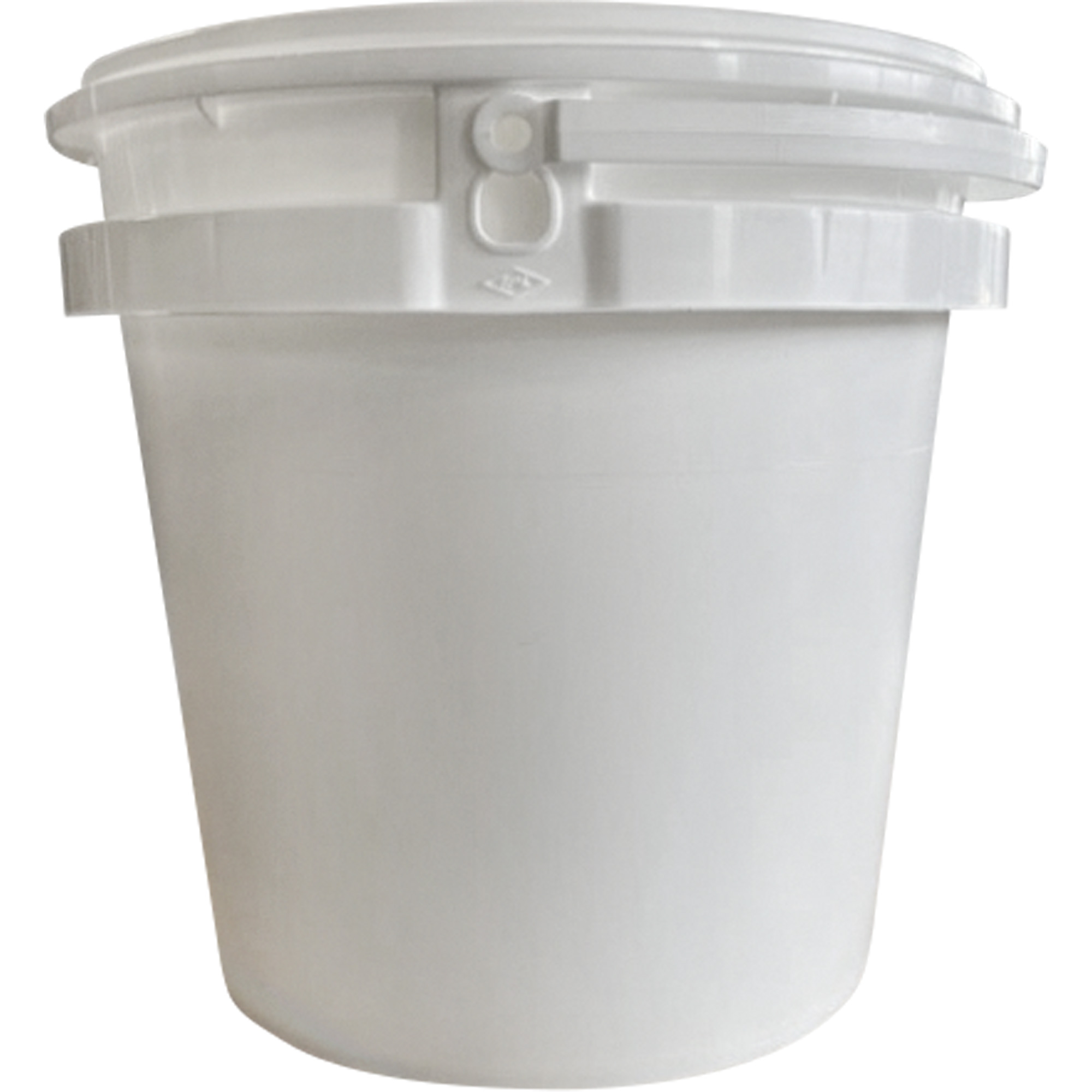 Seau avec couvercle, Plastique, 2,3 gal.