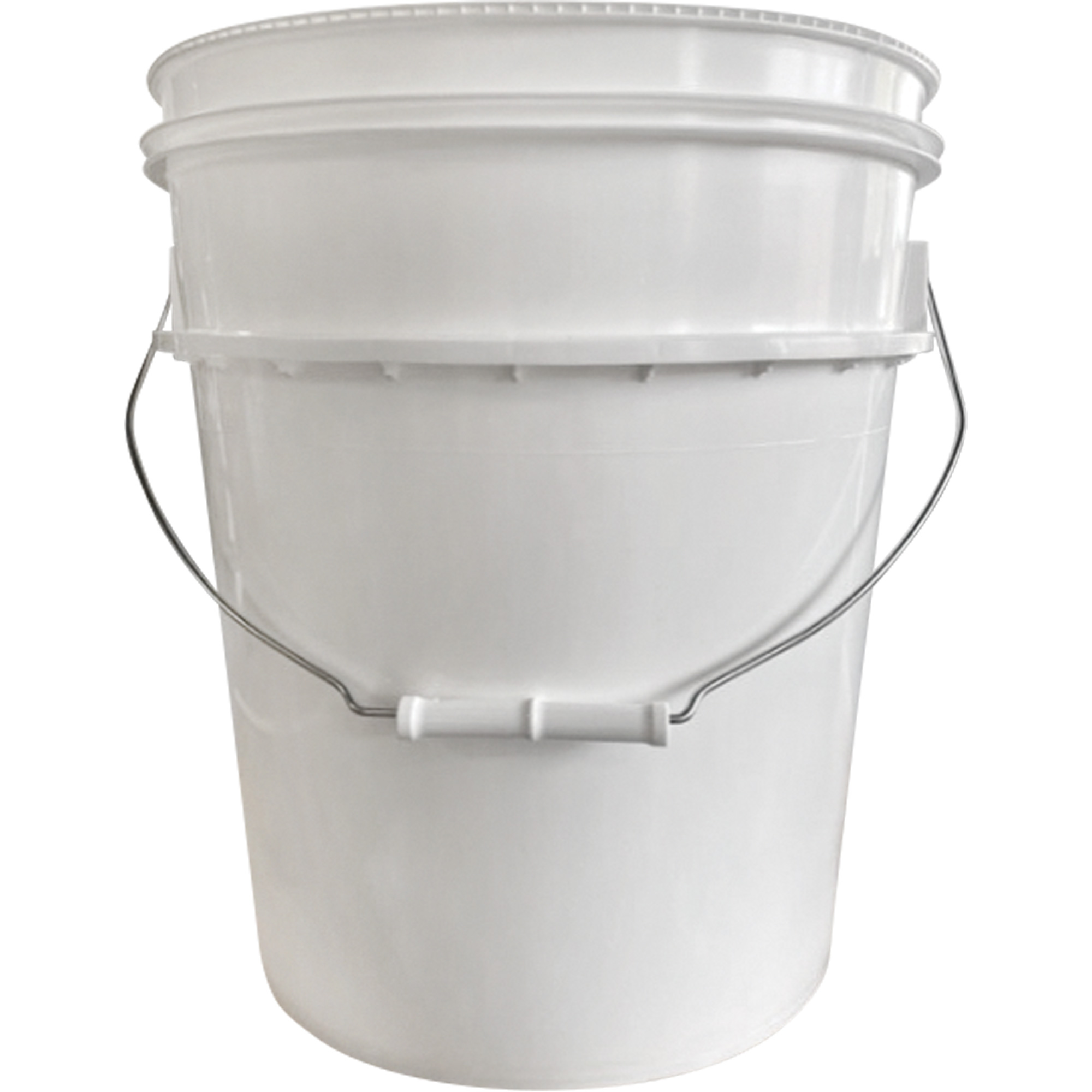 Seau avec couvercle, Plastique, 5,25 gal.