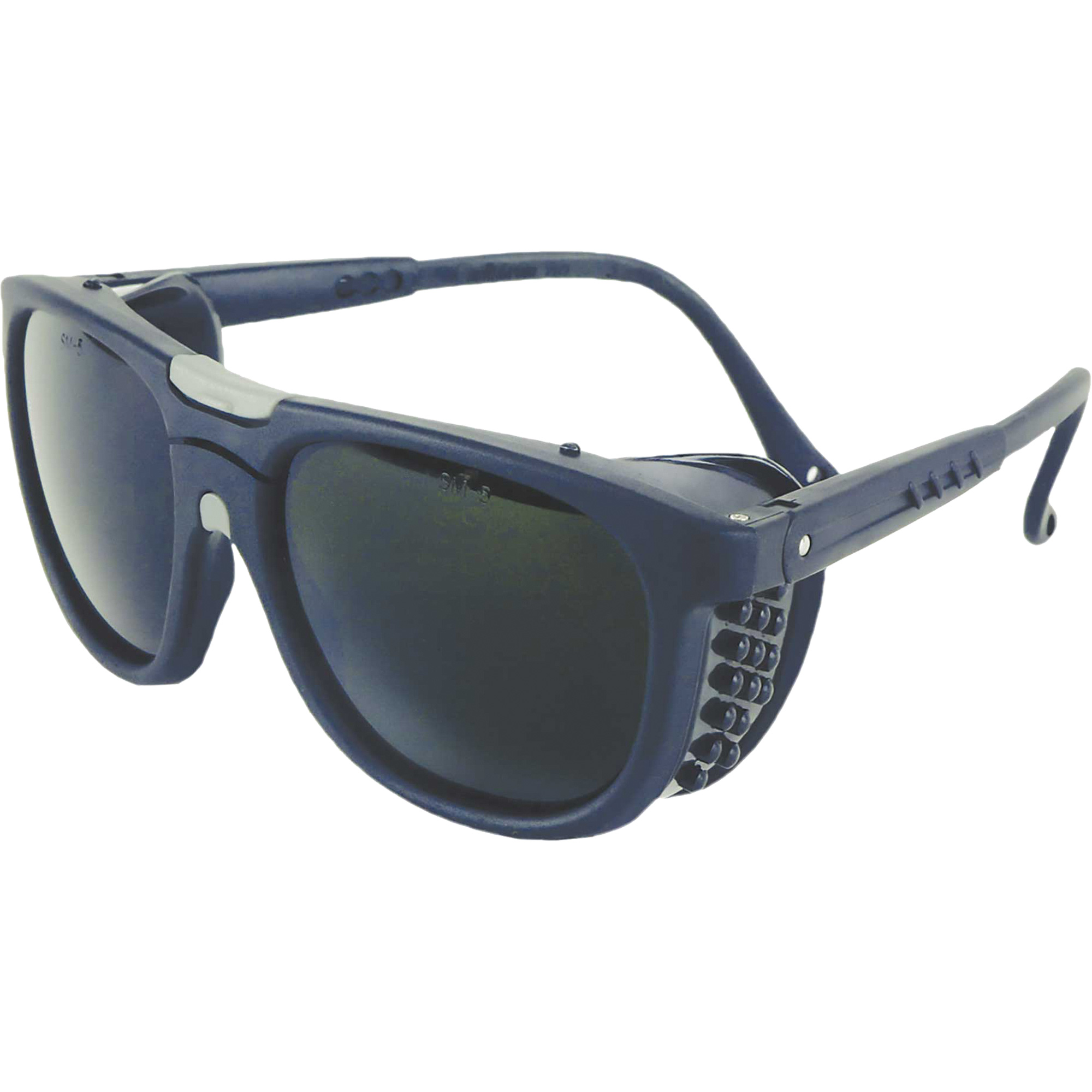 Lunettes de sécurité B5MC, Lentille IR 5.0, Anti-égratignures, ANSI Z87+/Répond ou surpasse la norme CSA Z94.3