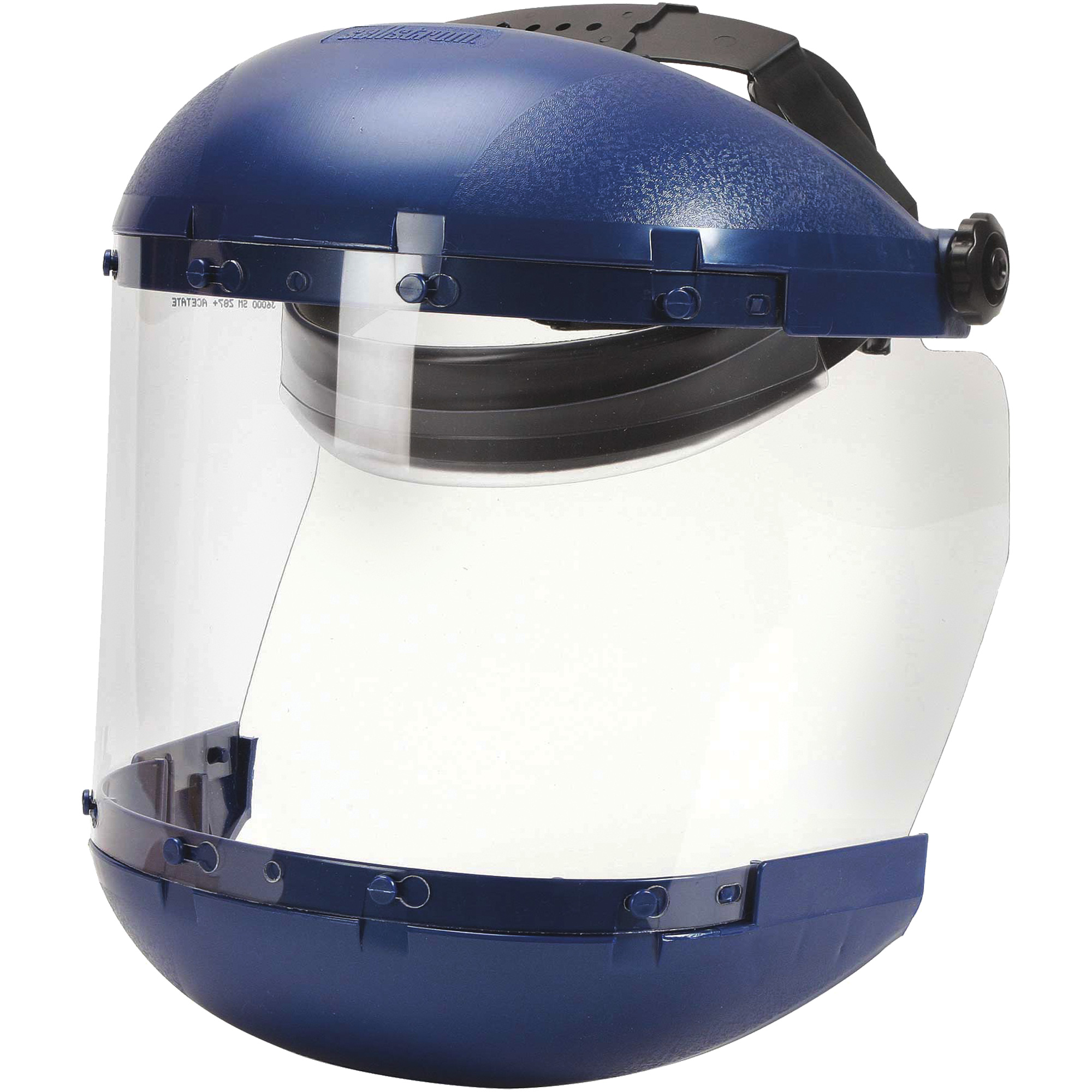 Masque protecteur avec coque double de la série 380 Premium, Acétate, Suspension Rochet