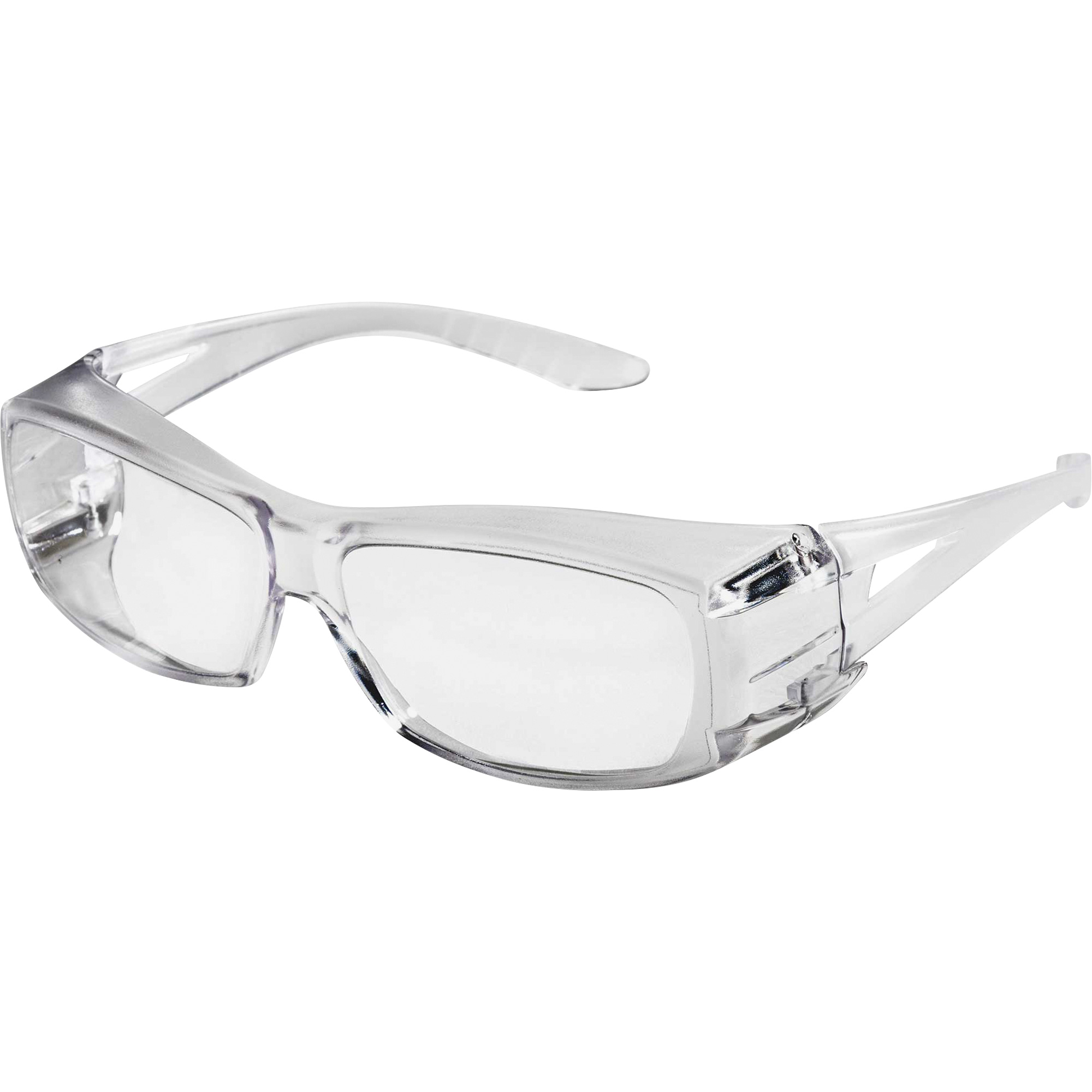 X350 Lunettes de sécurité OTG, Lentille Transparent, Anti-égratignures, ANSI Z87+/Répond ou surpasse la norme CSA Z94.3