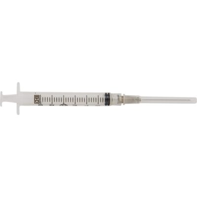Seringue avec aiguille BD PrecisionGlideMC, 3 ml