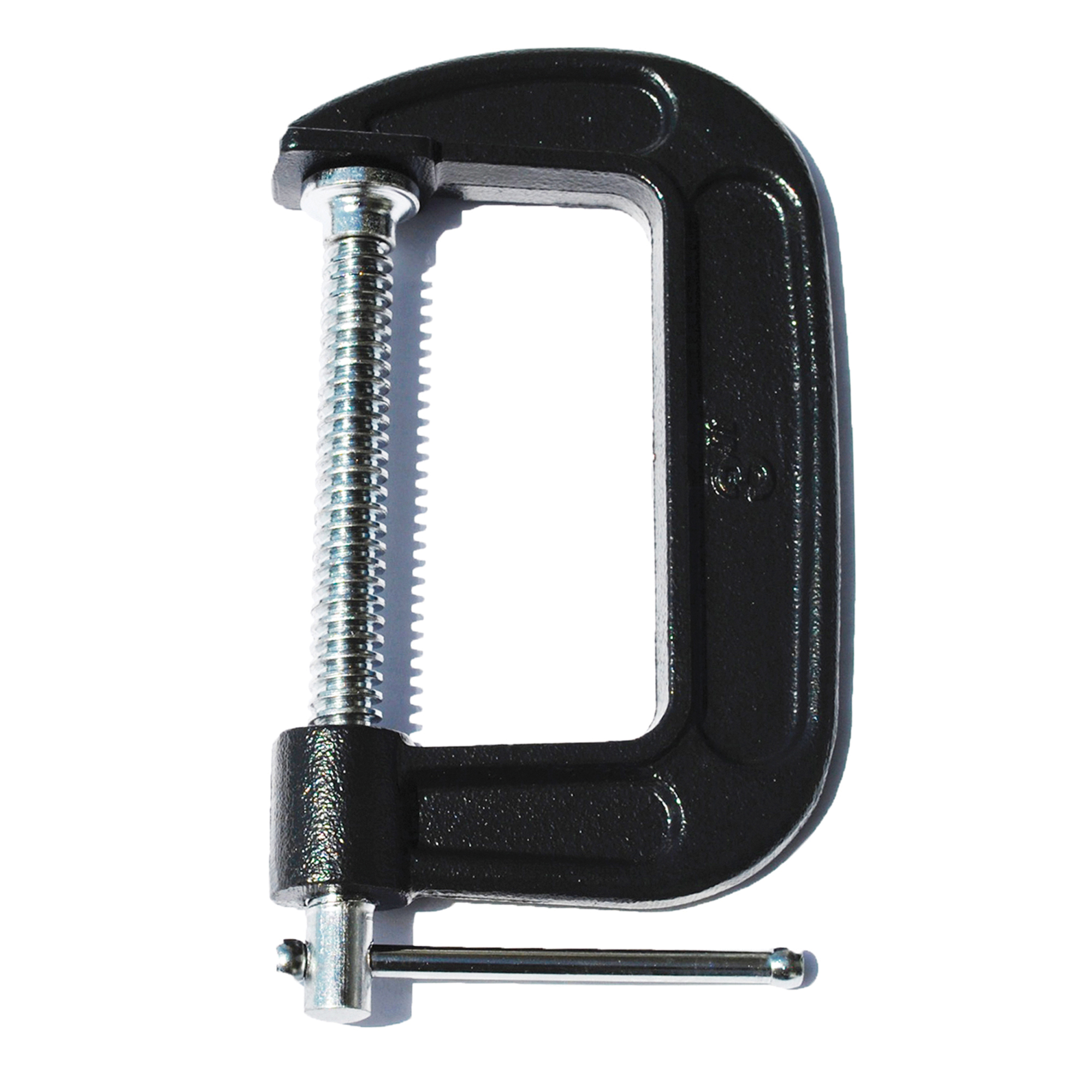 Serre-joint en C, Capacité de 2" (51 mm), Profondeur de gorge de 1-3/4" (44 mm)
