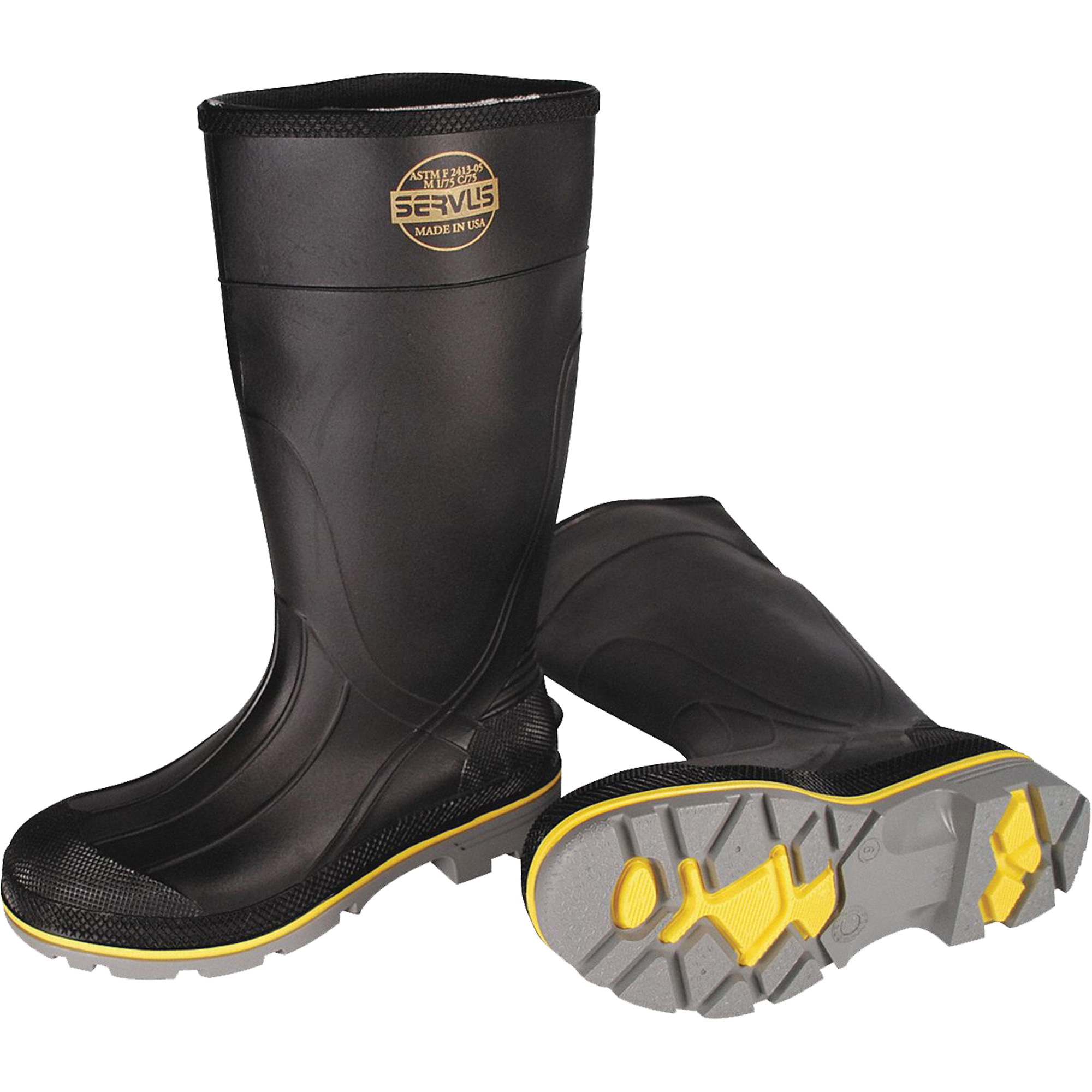 Bottes de sécurité NorthMD North-XTPMC, PVC, Embout Acier, Pointure 3