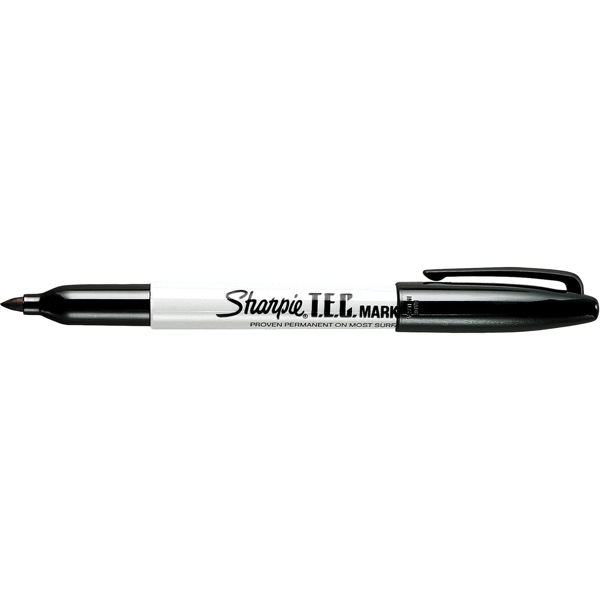 Marqueur permanent T. E. C. (Trace Element Certified), Fin, Noir