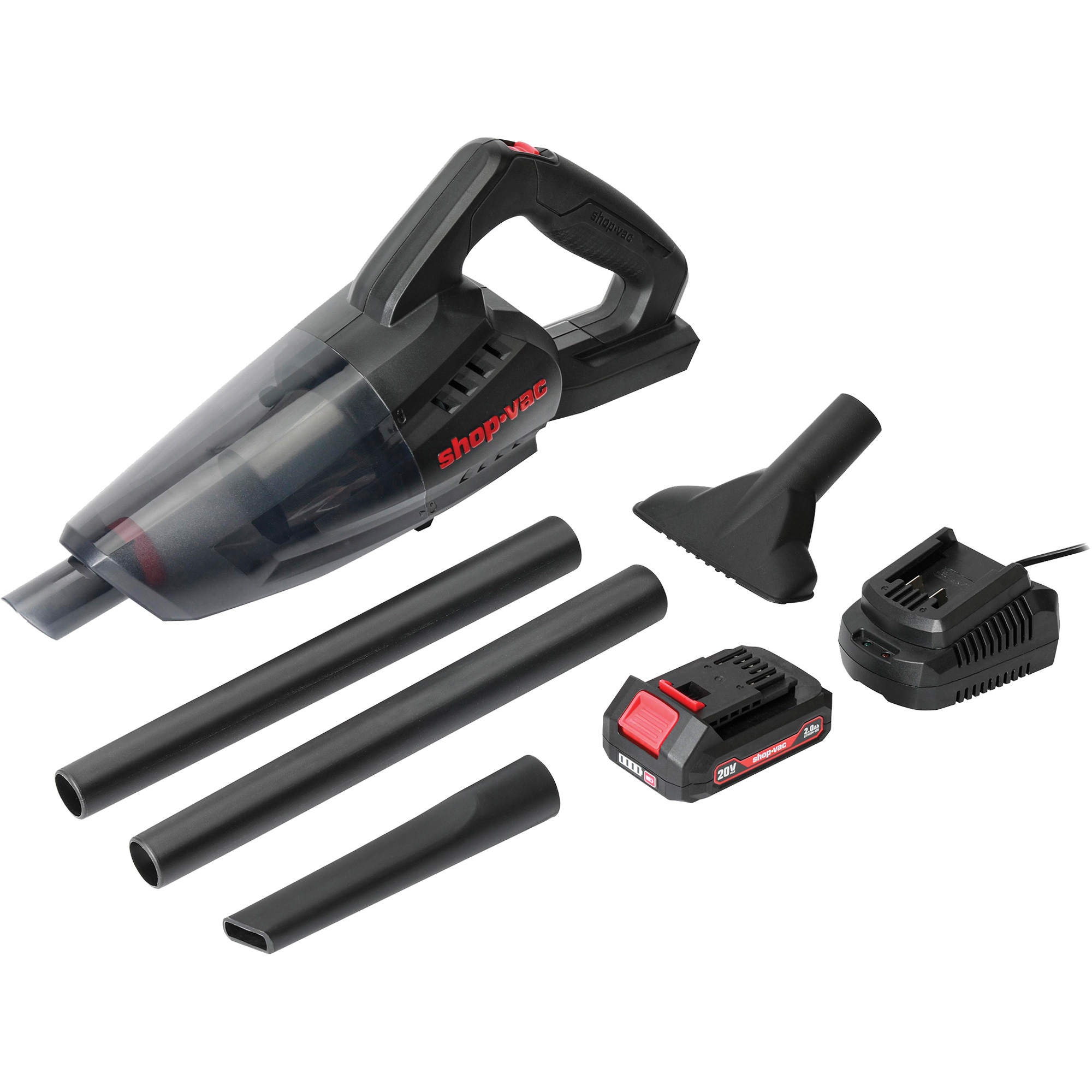 Aspirateur manuel sans fil rechargeable, 20 V