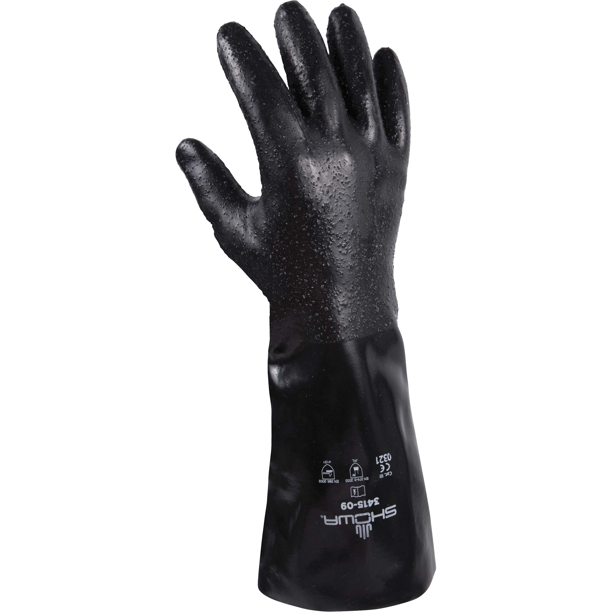 Gants 3415, Taille T-Grand/11, 14" lo, Néoprène, Doublure en Coton/Interlock, 66-mil