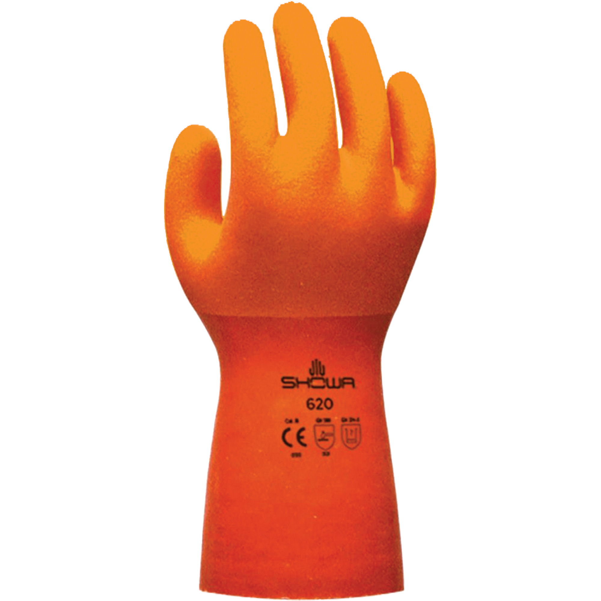 Gants Atlas 620, Taille 2T-Grand/11, 12" lo, PVC, Doublure en Coton, 63-mil