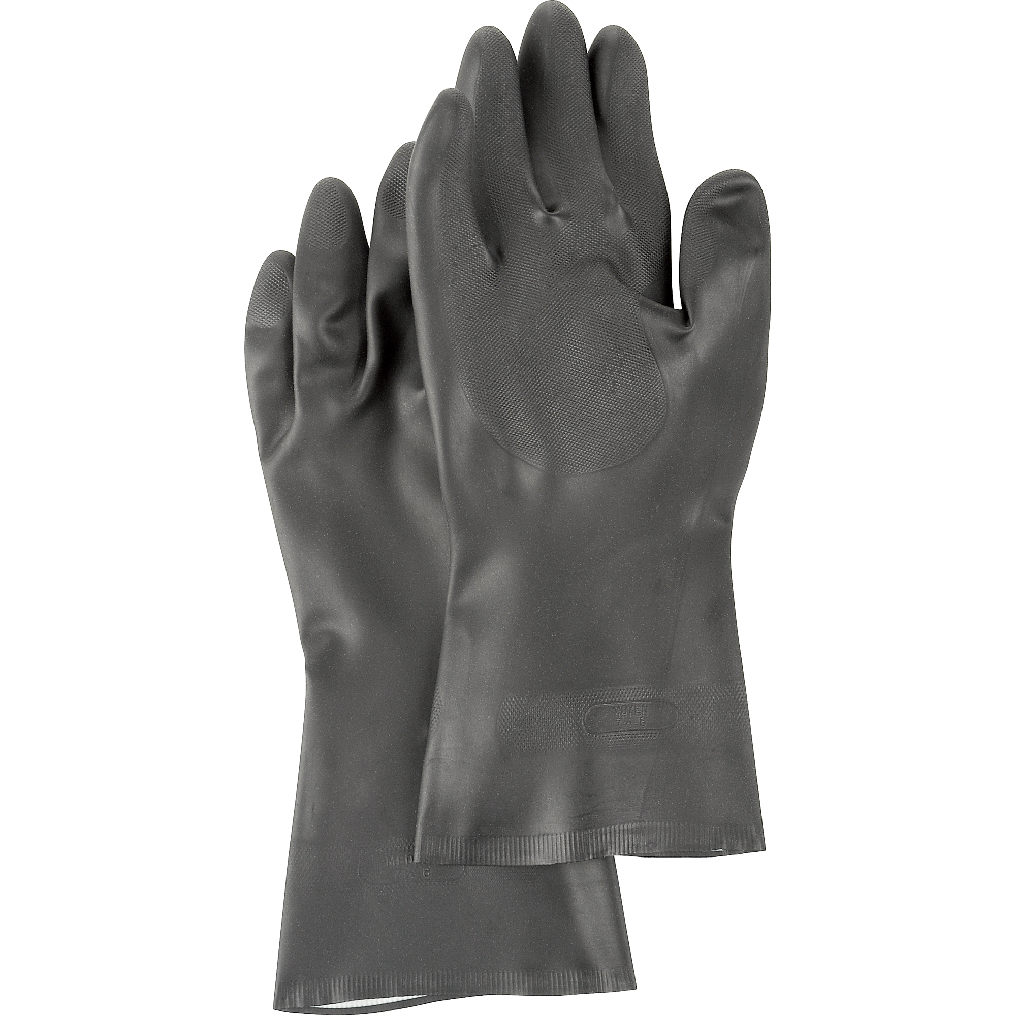 Gants ChloroflexMD, Taille Petit/7, 12" lo, Néoprène, Doublure en Ouatée, 24 mils